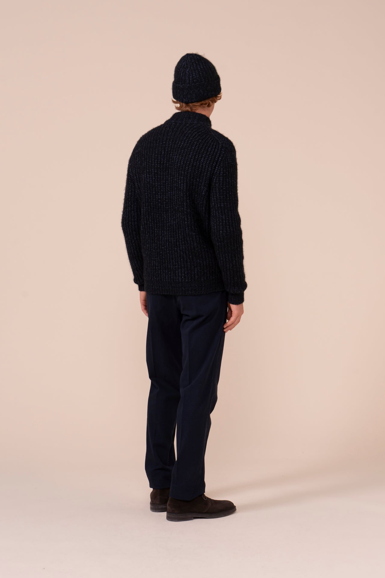 Sylt Cashmere Piuma Full-zip Jacket - MIDNIGHTBLUE