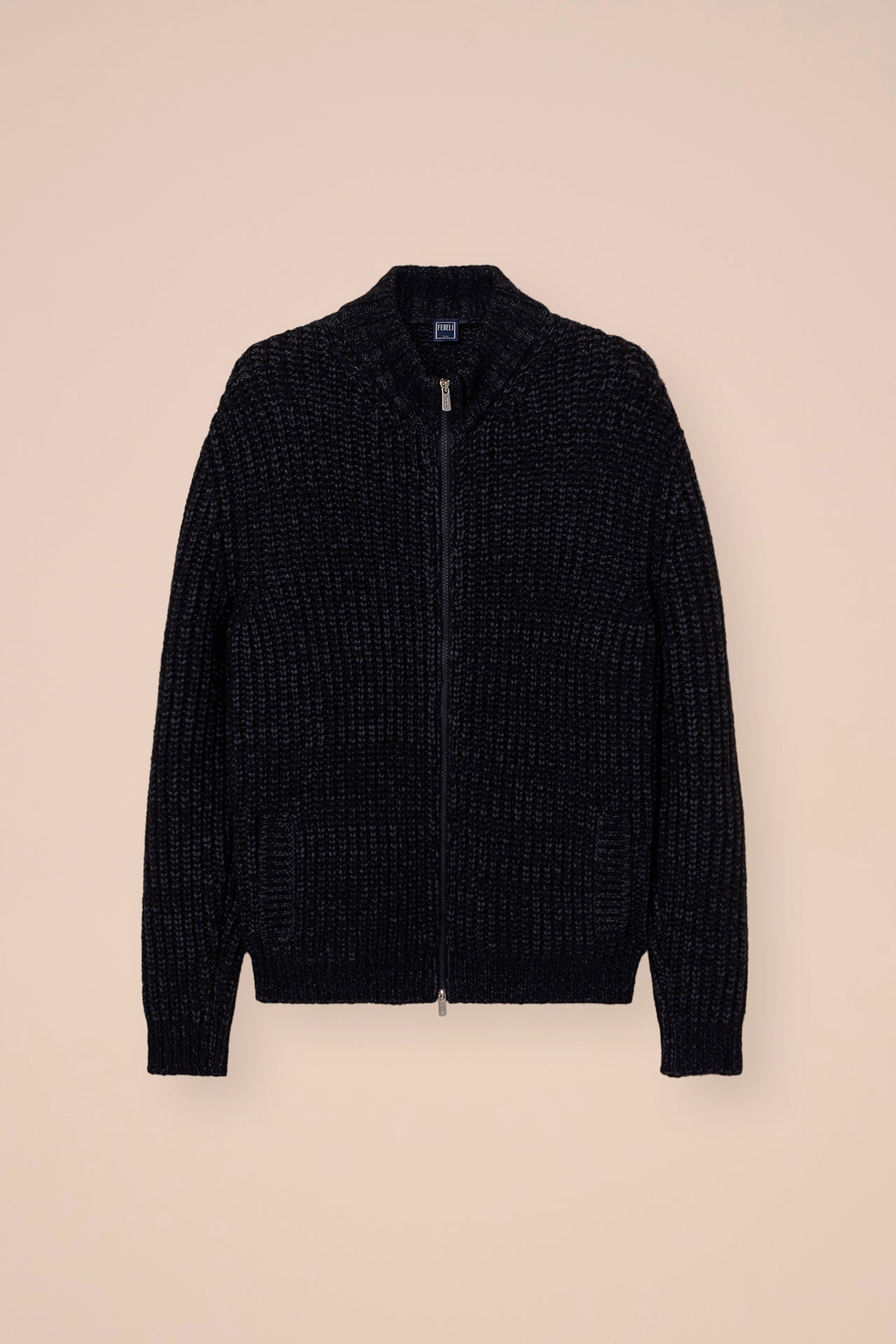 Sylt Cashmere Piuma Full-zip Jacket - MIDNIGHTBLUE