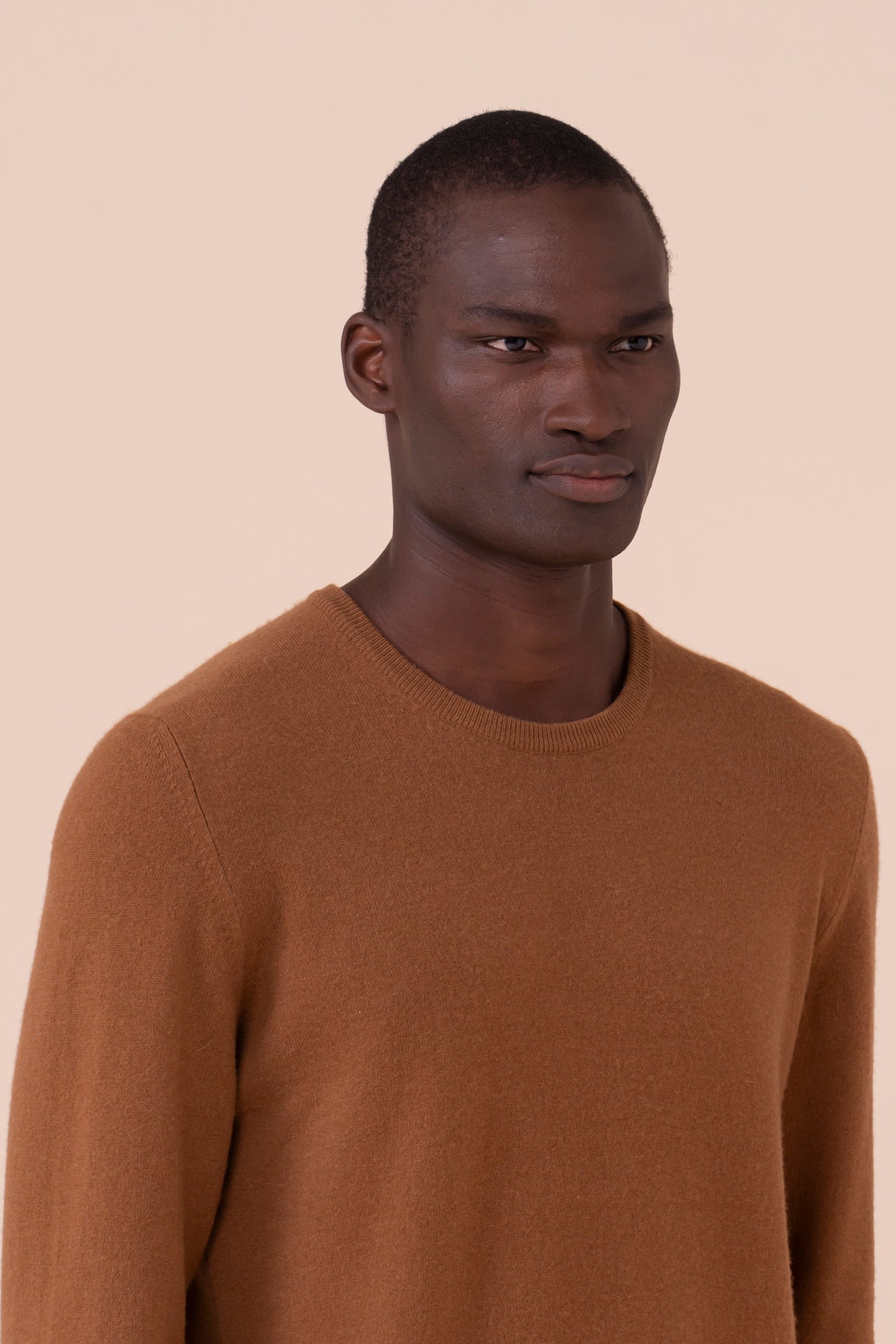 Argentina Vicuna Crewneck - SIENNA