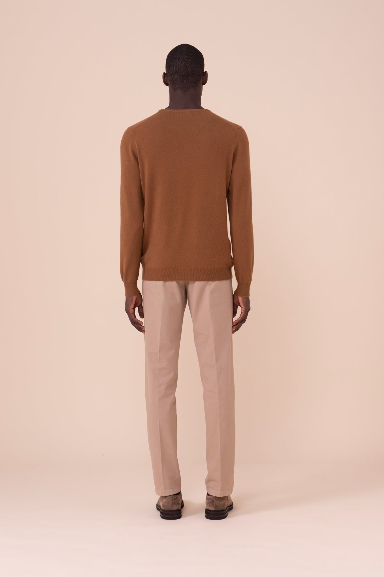 Argentina Vicuna Crewneck - SIENNA