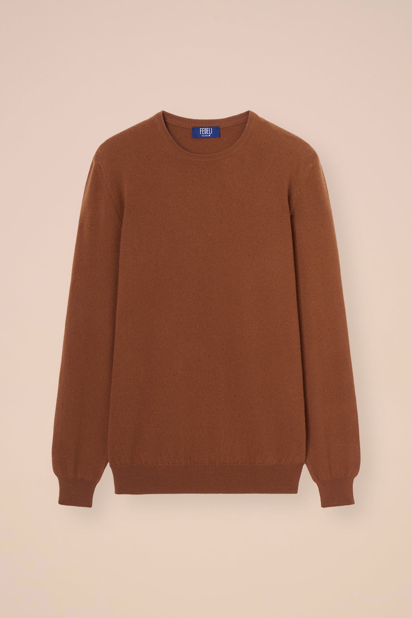 Argentina maglia girocollo in vicuña - SIENNA