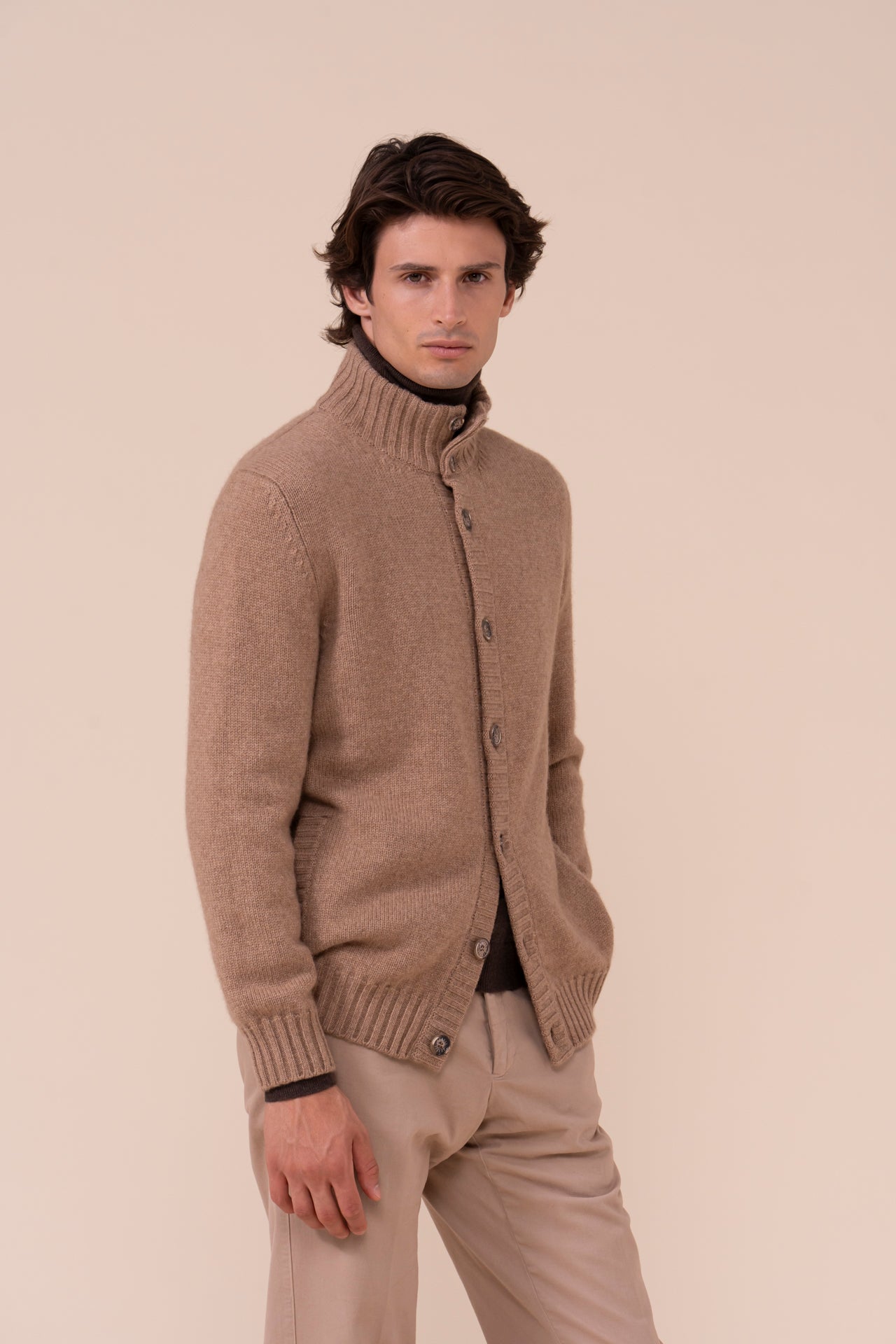 Favonius 428 Cashmere Buttoned Cardigan - DUNES