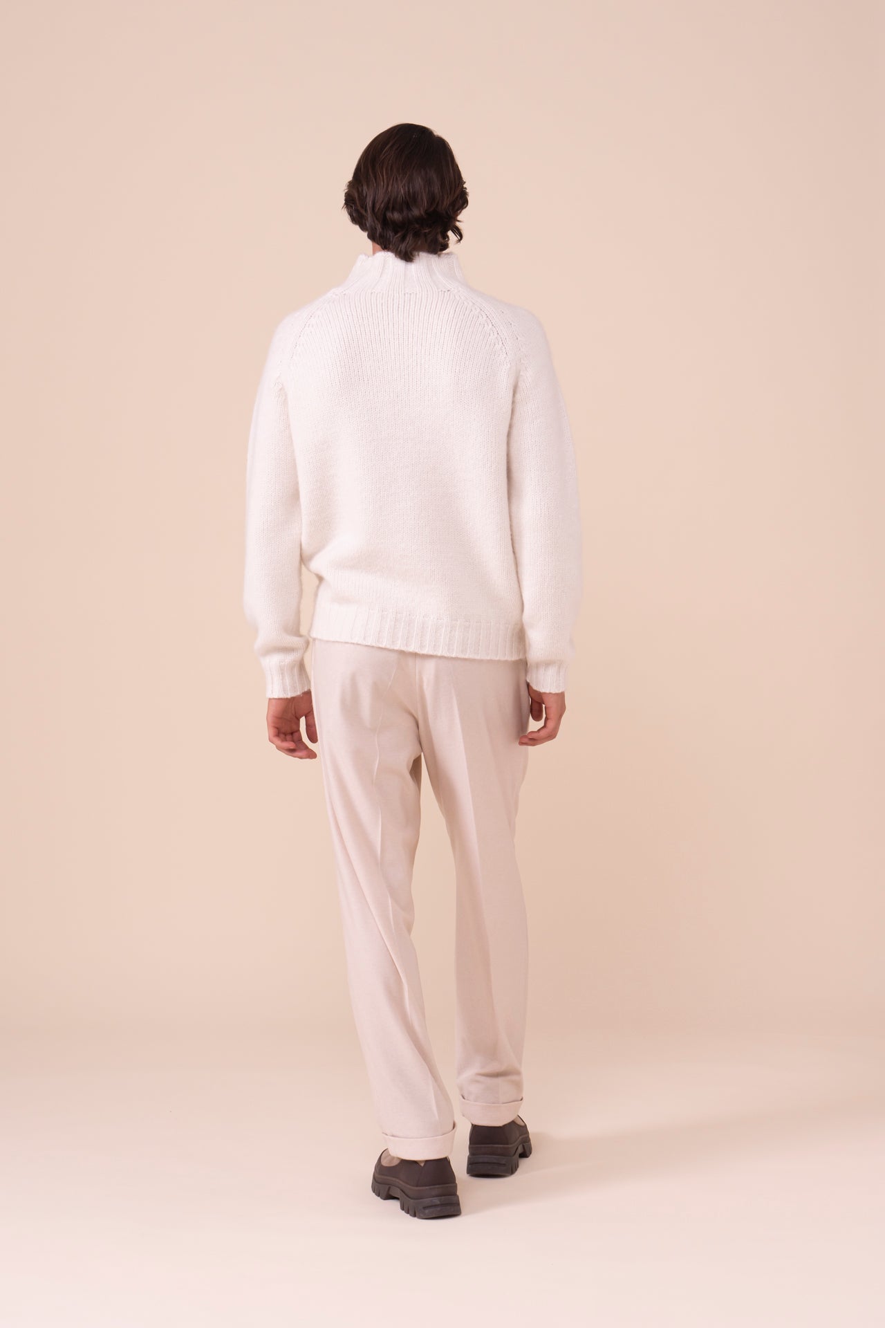 Lavaredo Cashmere Intarsia High Neck - V.U.