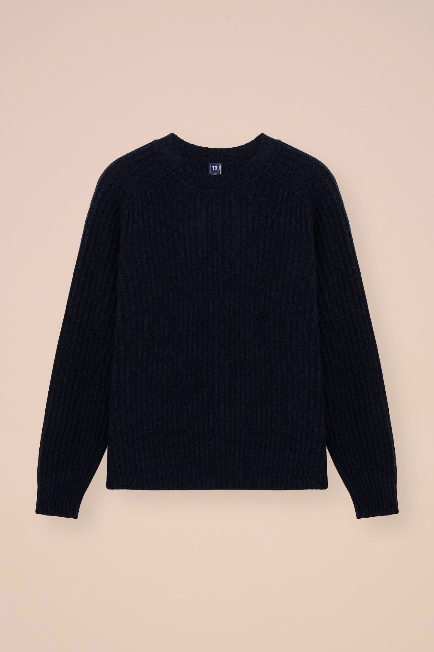 Ladak maglia girocollo in lana e cashmere - FLANNEL