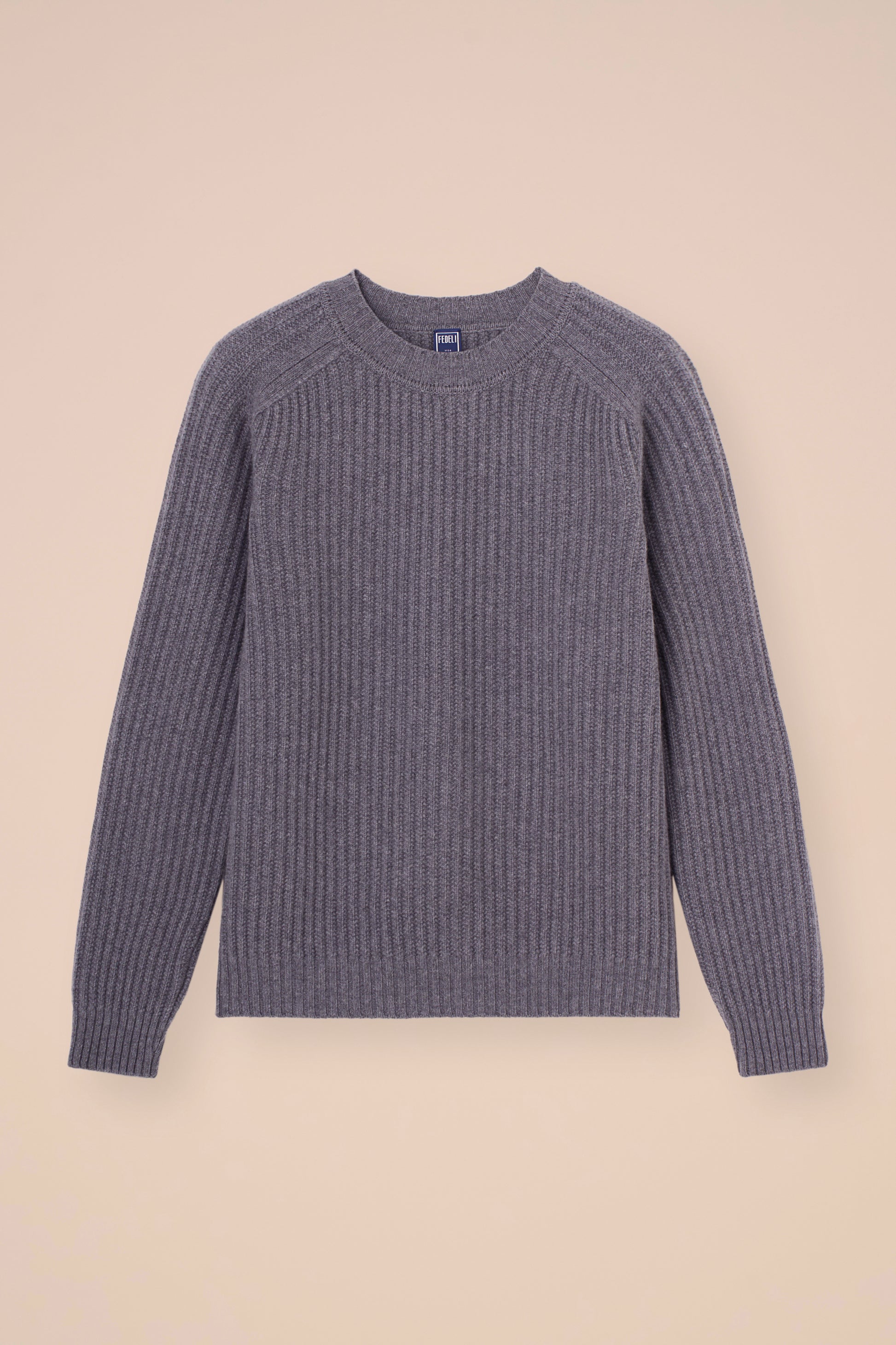 Ladak maglia girocollo in lana e cashmere - FLANNEL