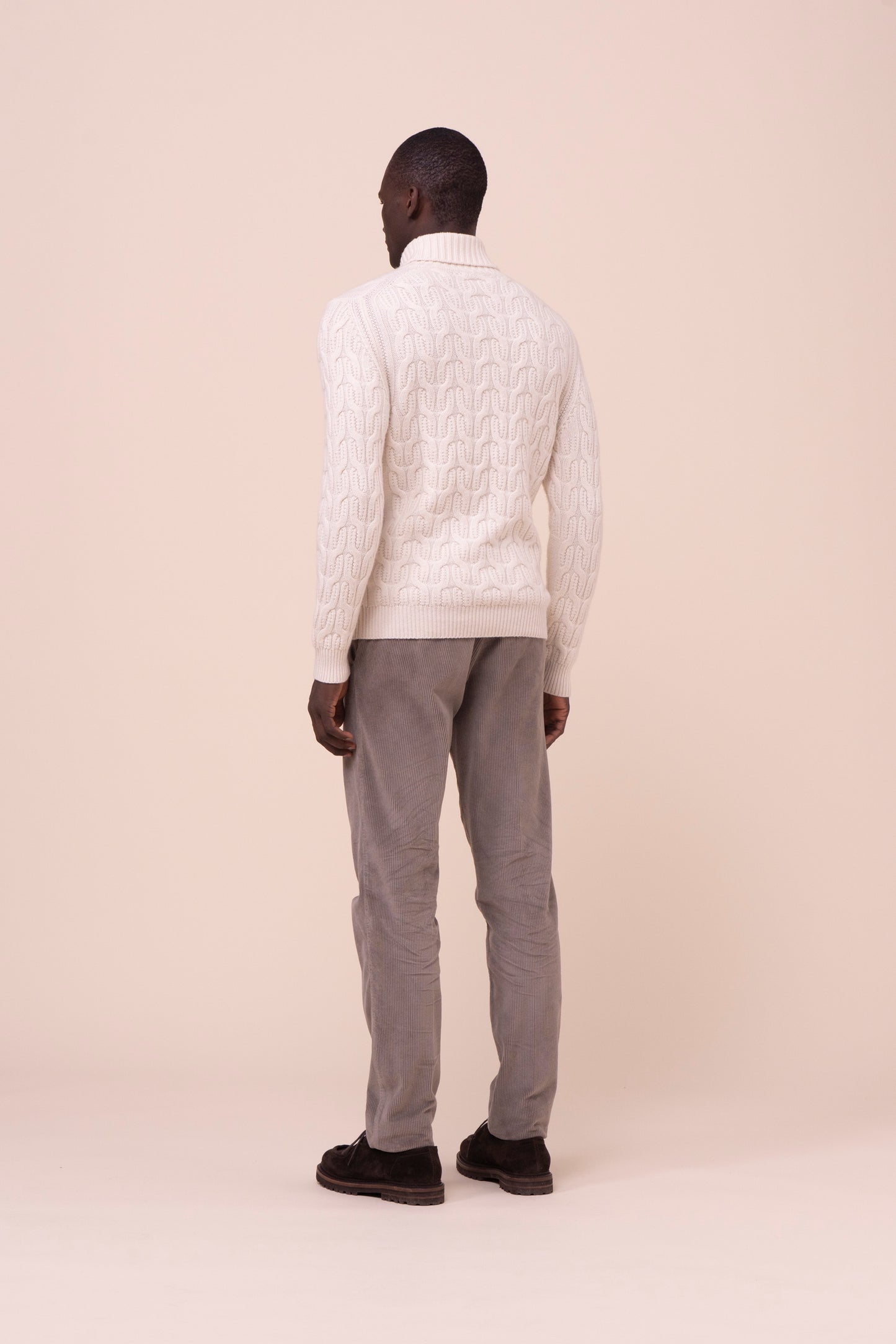 Gardena dolcevita a trecce in baby cashmere - ICE
