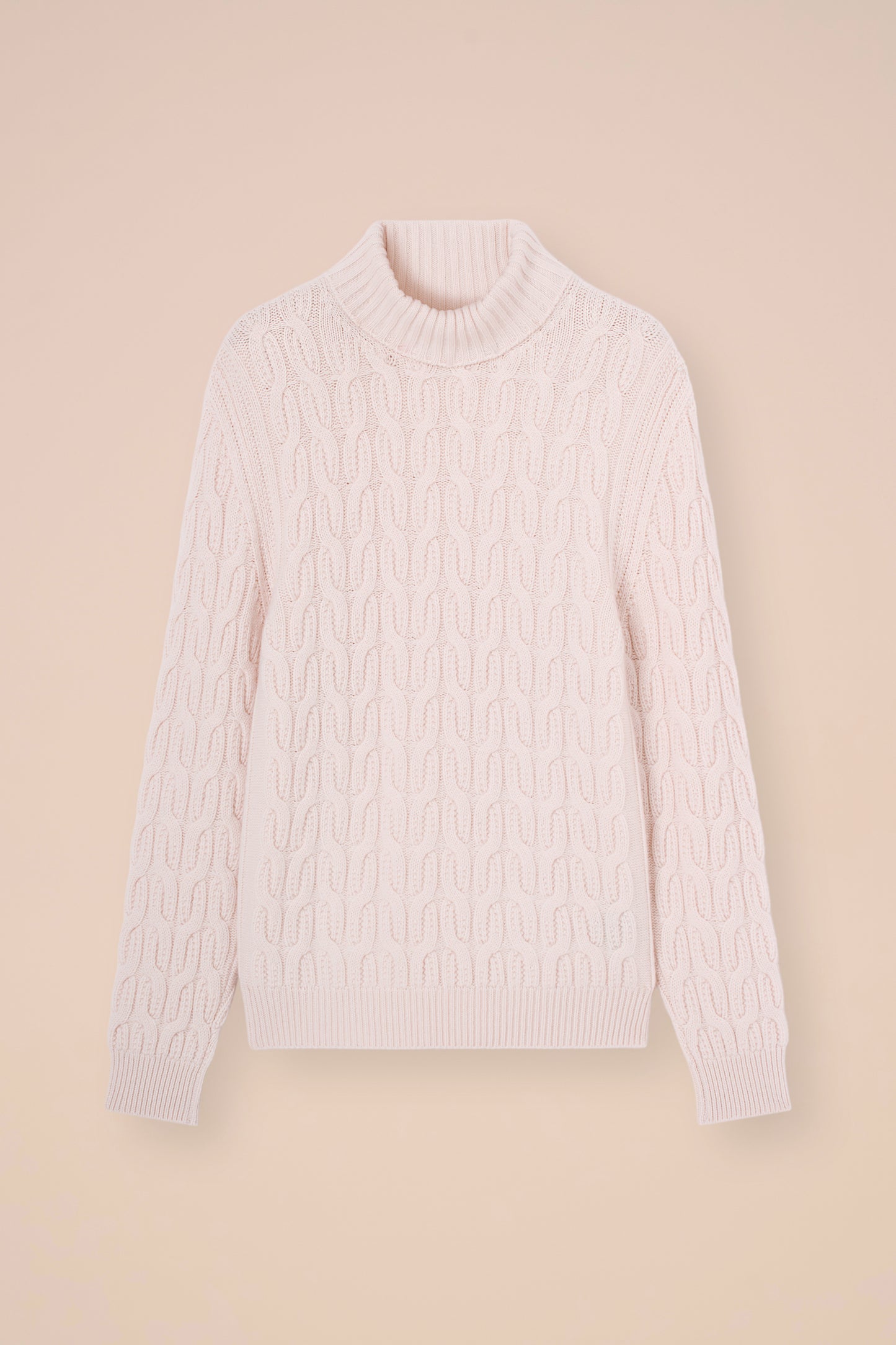 Gardena dolcevita a trecce in baby cashmere - ICE