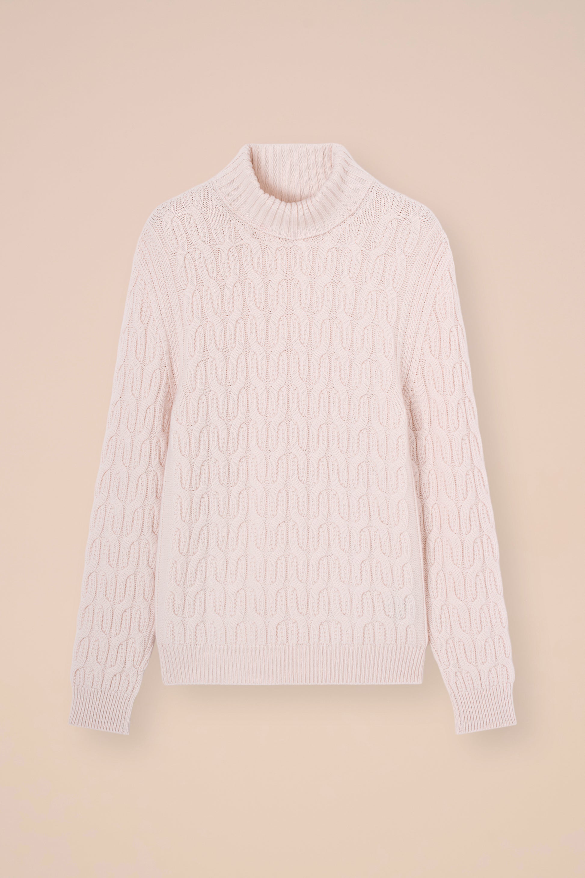 Gardena dolcevita a trecce in baby cashmere - ICE