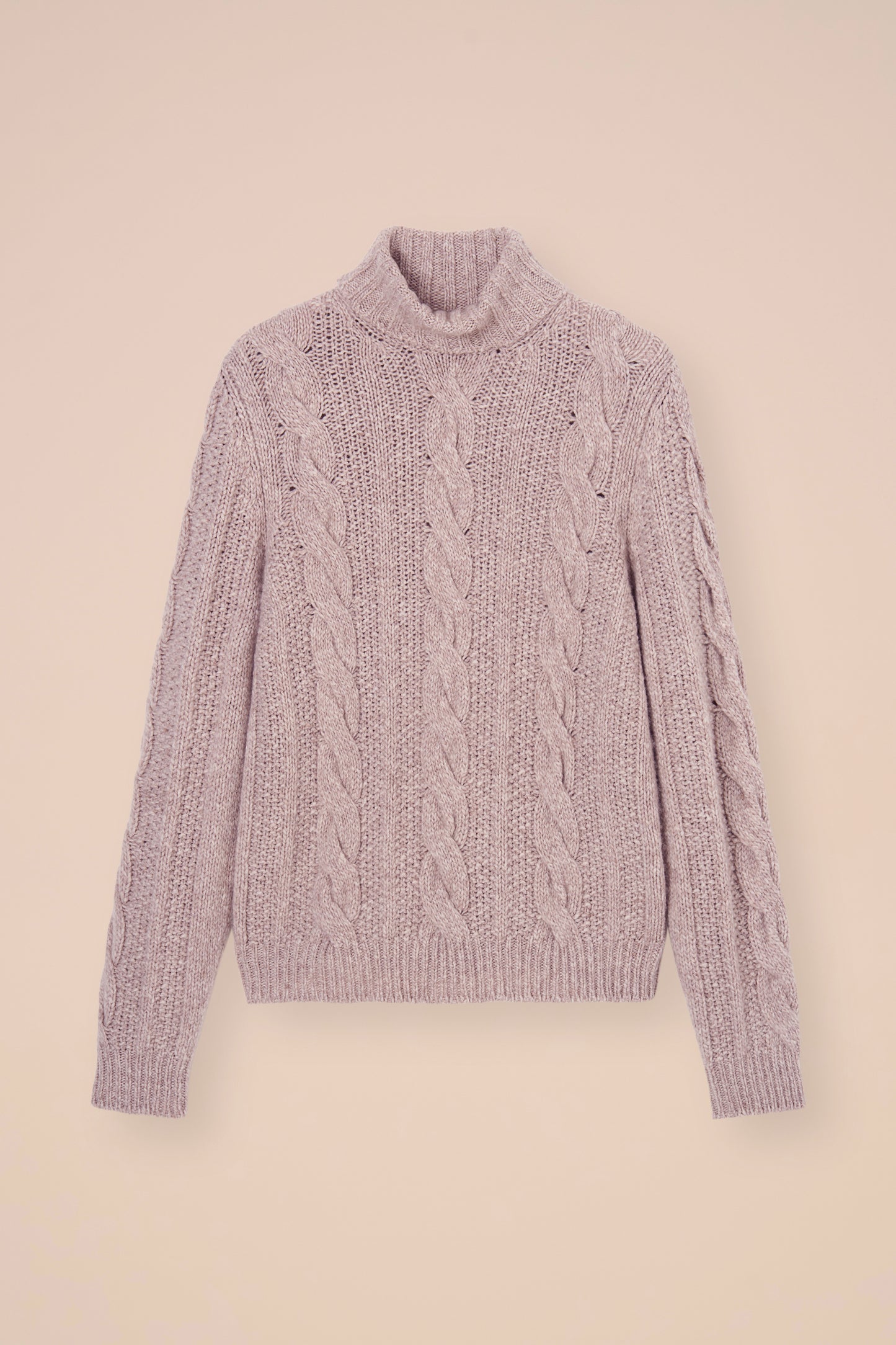 Derby Karl Cashmere Scotland Turtleneck - LIGHTDENIM