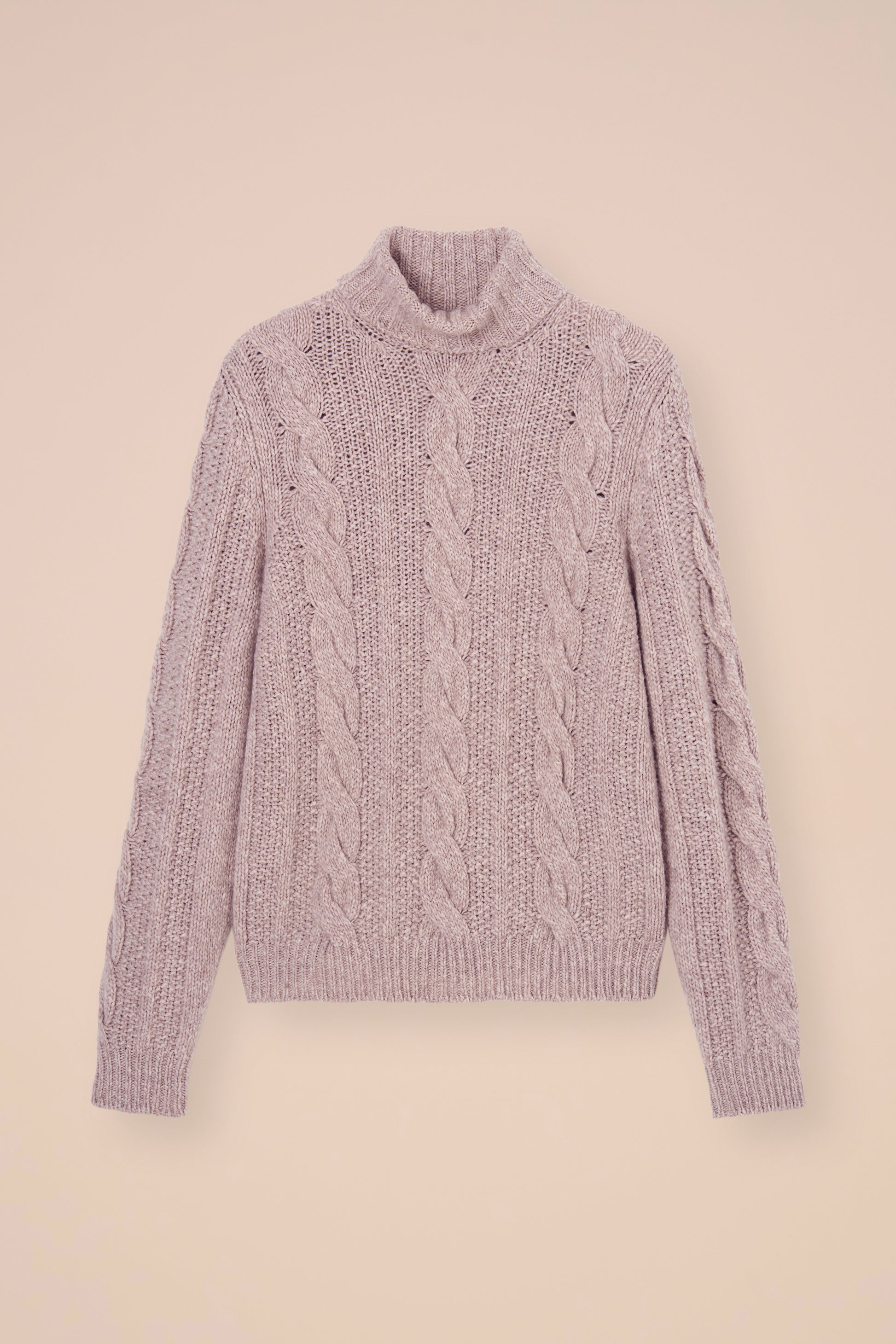 Derby Karl Cashmere Scotland Turtleneck - LIGHTDENIM