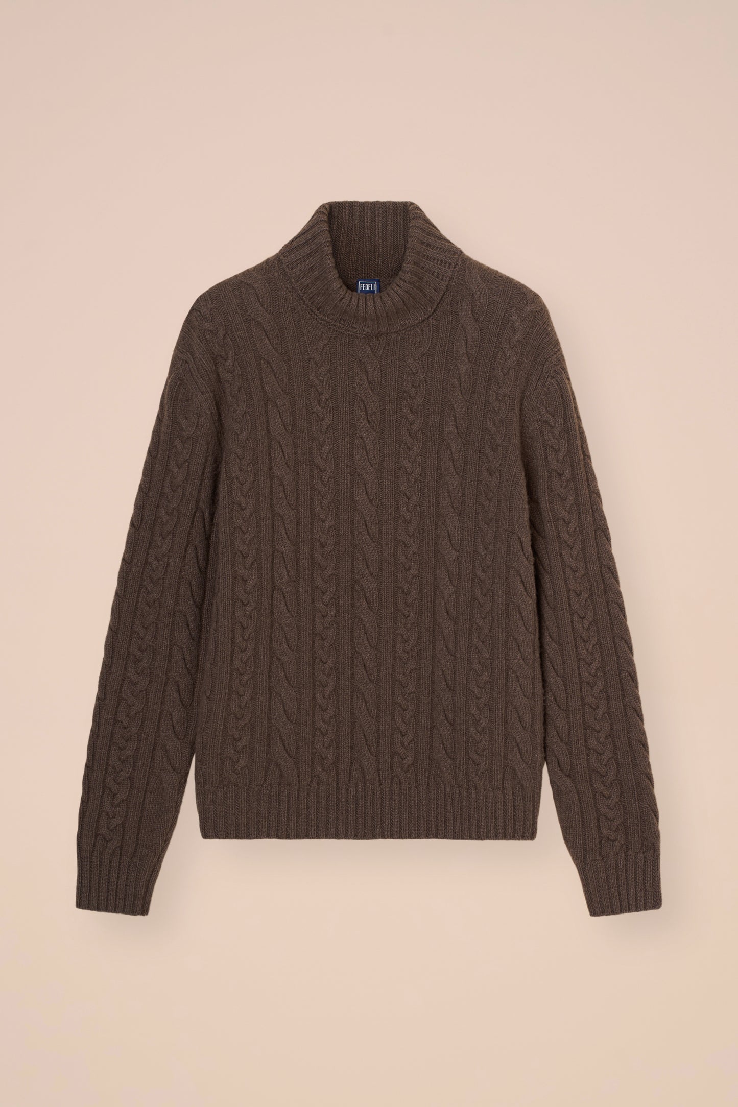 Aviemore Wool Cashmere Turtleneck - LIGHTDENIM