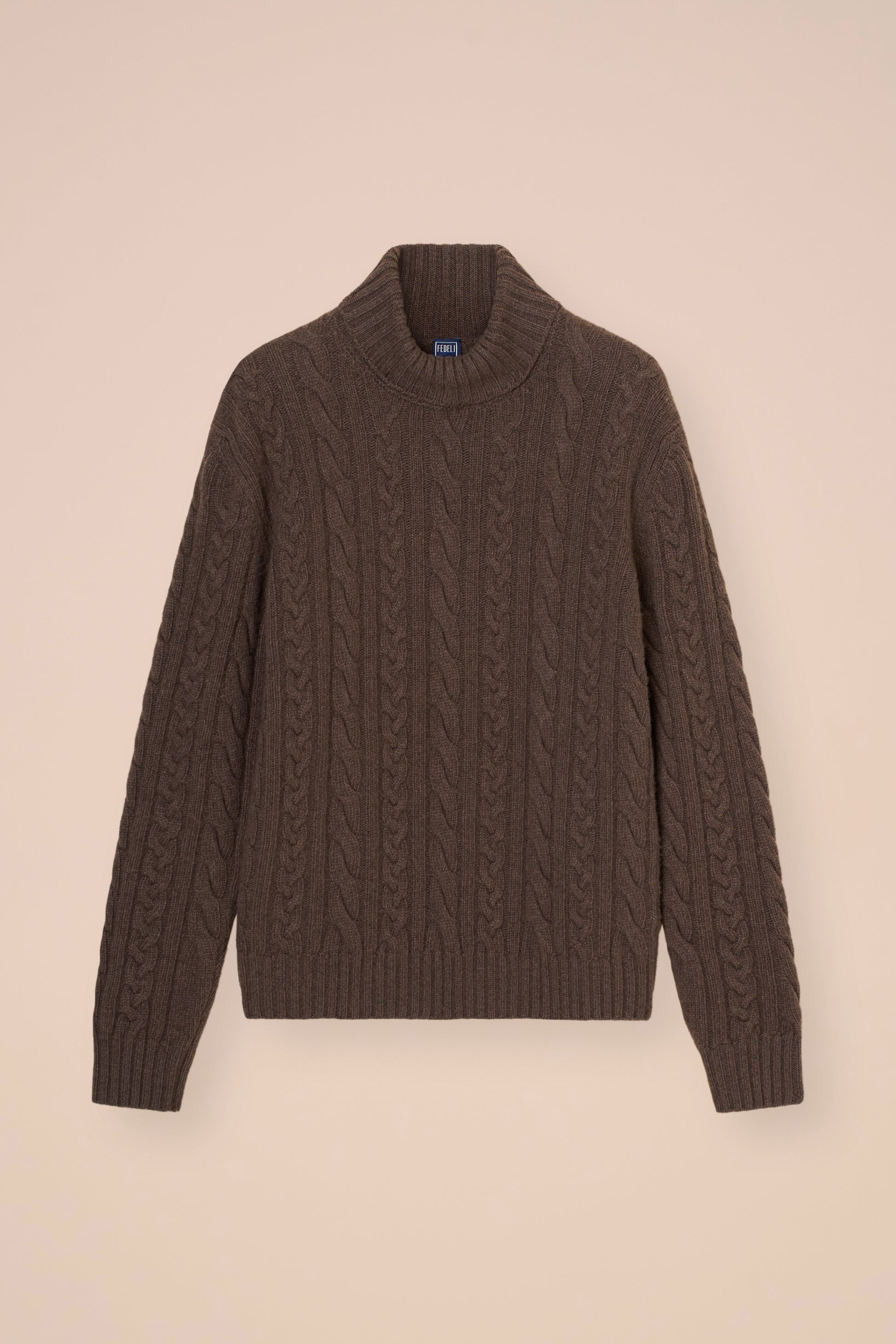 Aviemore Wool Cashmere Turtleneck - LIGHTDENIM