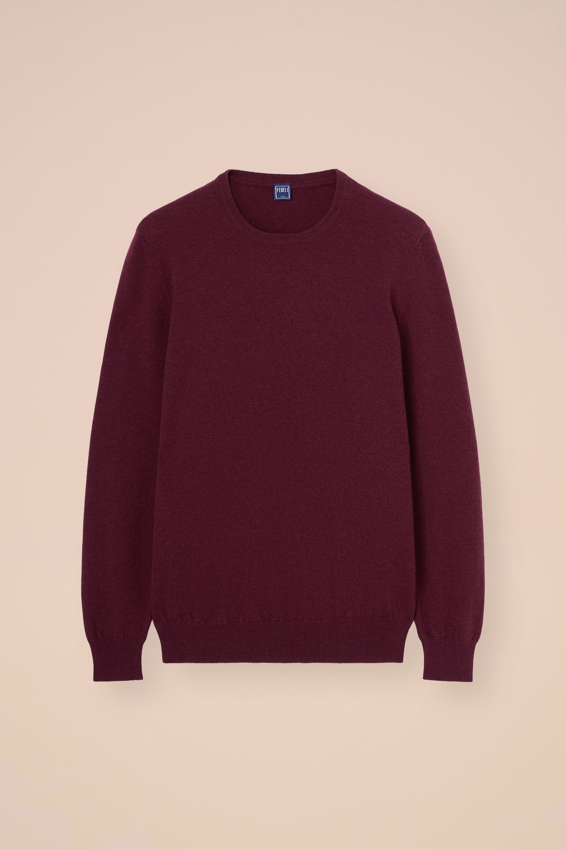 Argentina slim maglia girocollo in cashmere - LIGHTDENIM