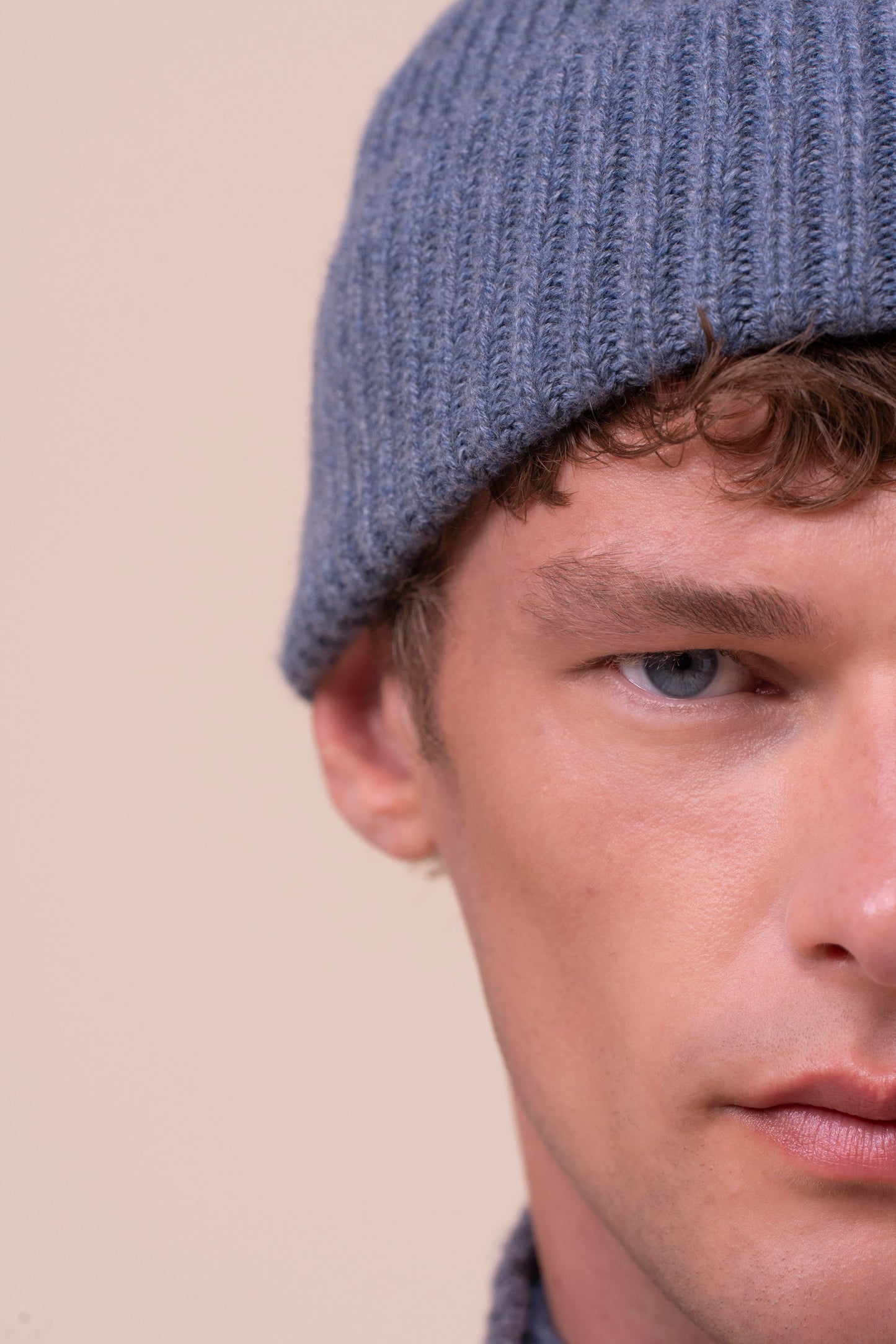 Alfredo cappello in maglia di cashmere - LIGHTDENIM