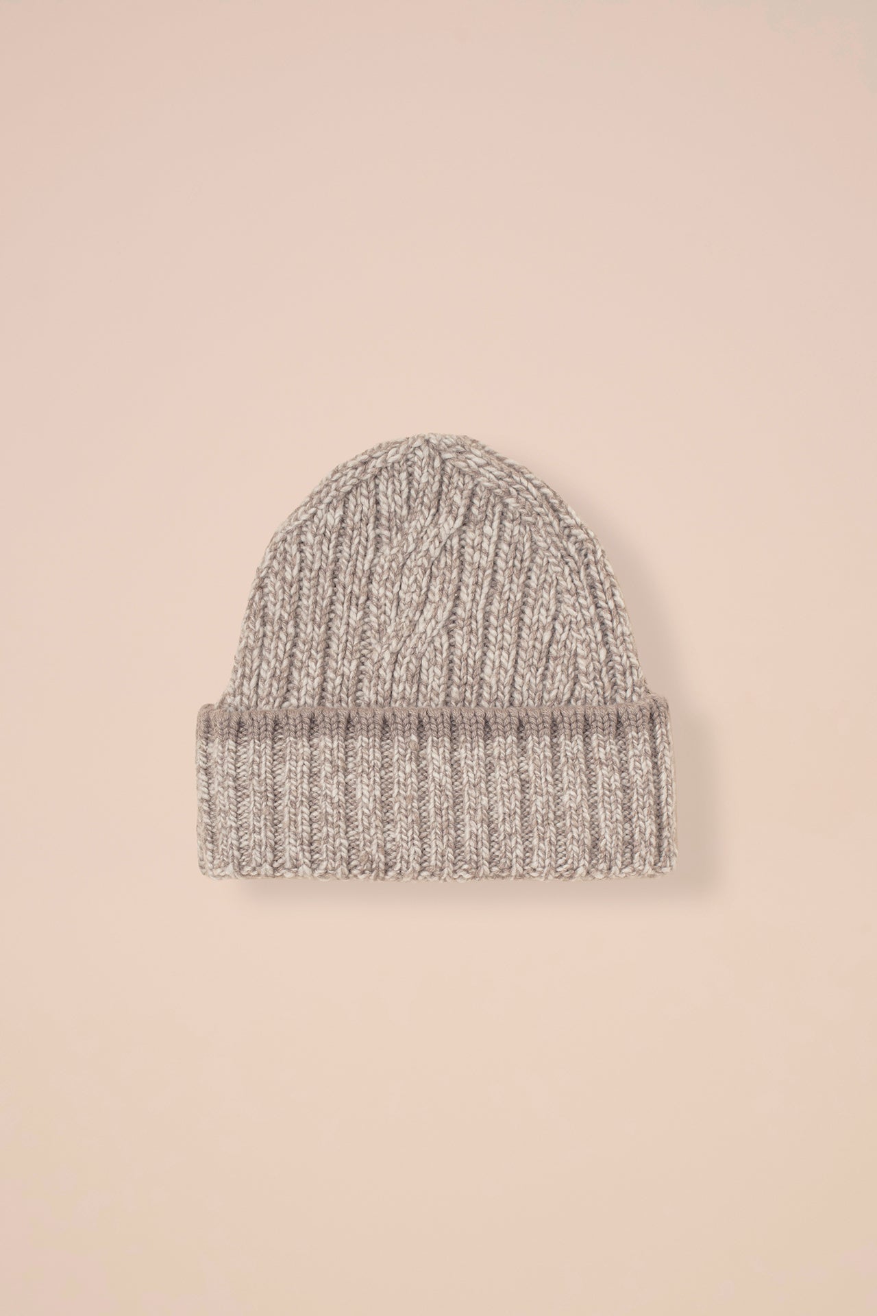 Daddy Scotland Cashmere Beanie - Bicolor - PETROLEUM