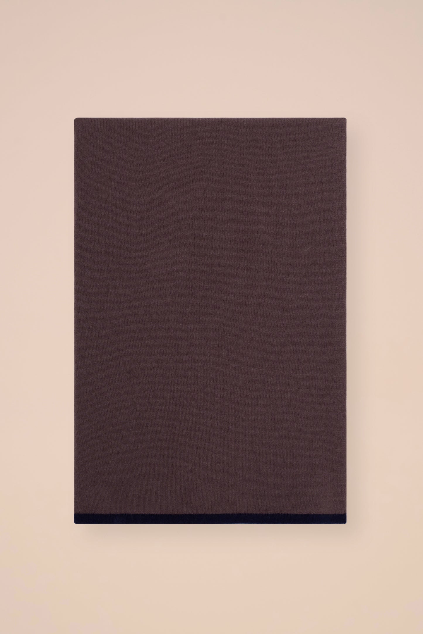 Open sciarpa in cashmere - Bicolor - BASALTGRAY
