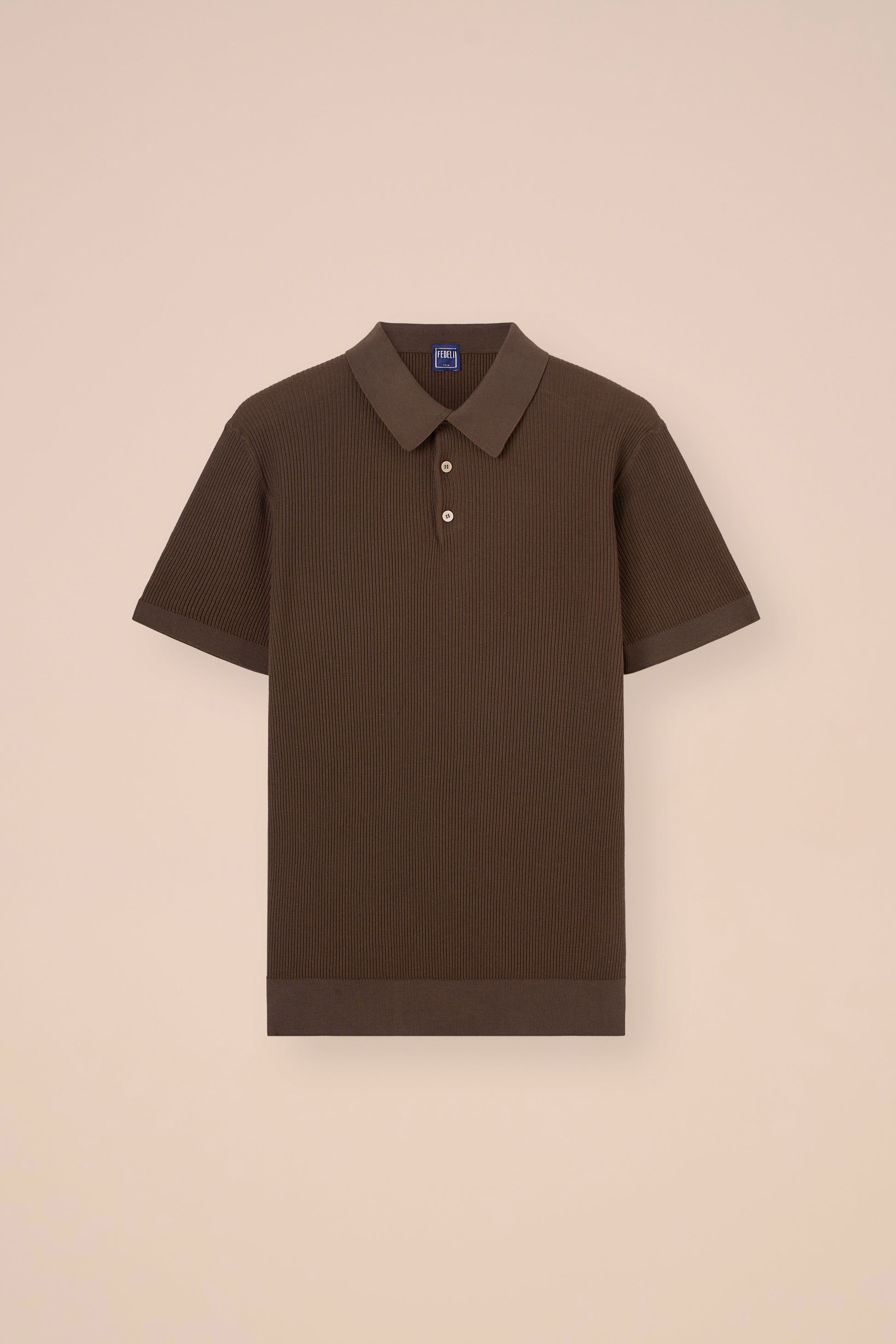 Rafael Giza Organic Cotton Short Sleeve Polo - MIDNIGHTBLUE