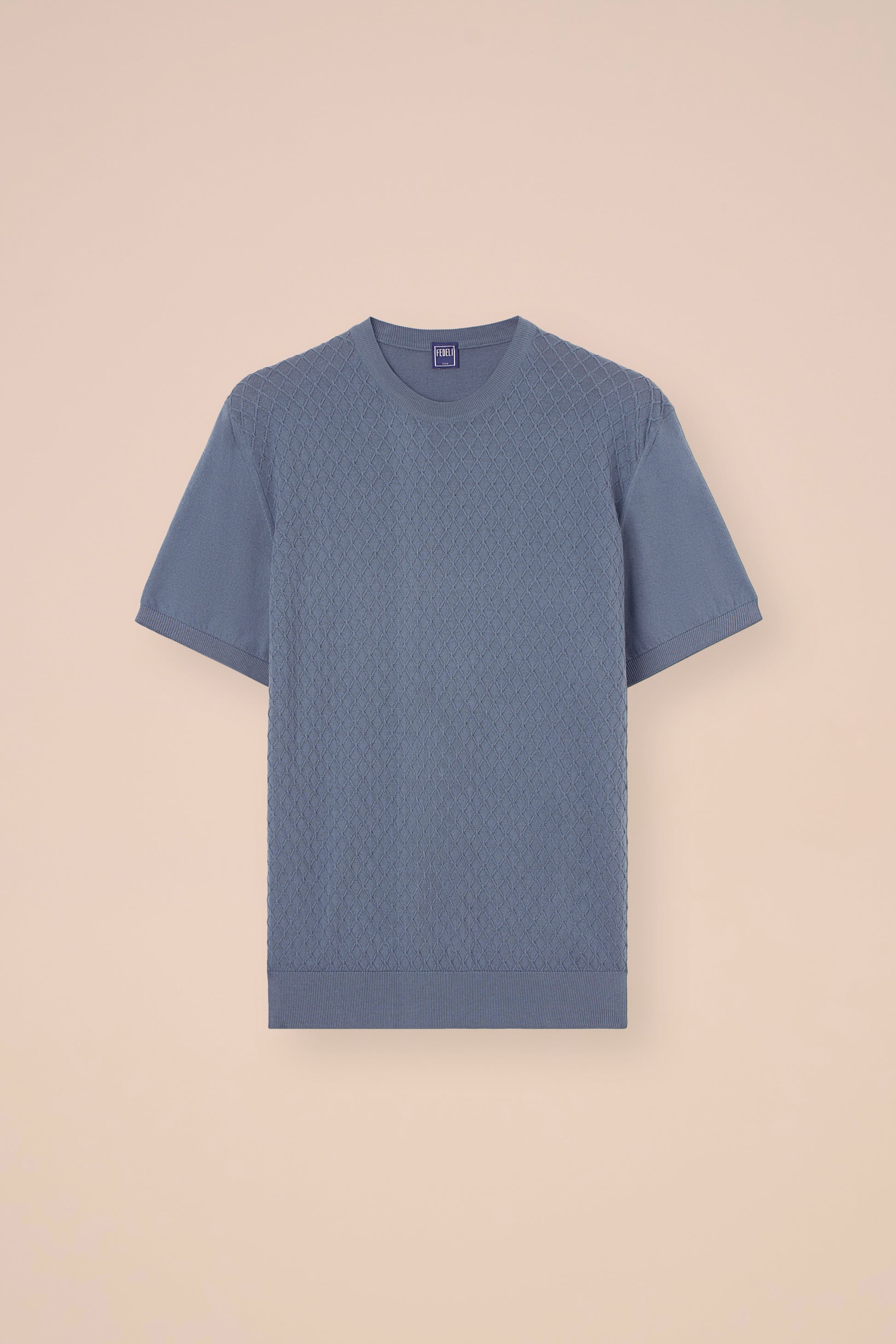 Argentina Gabriel Giza Organic Cotton Short Sleeve Crewneck - OLIVEGREEN