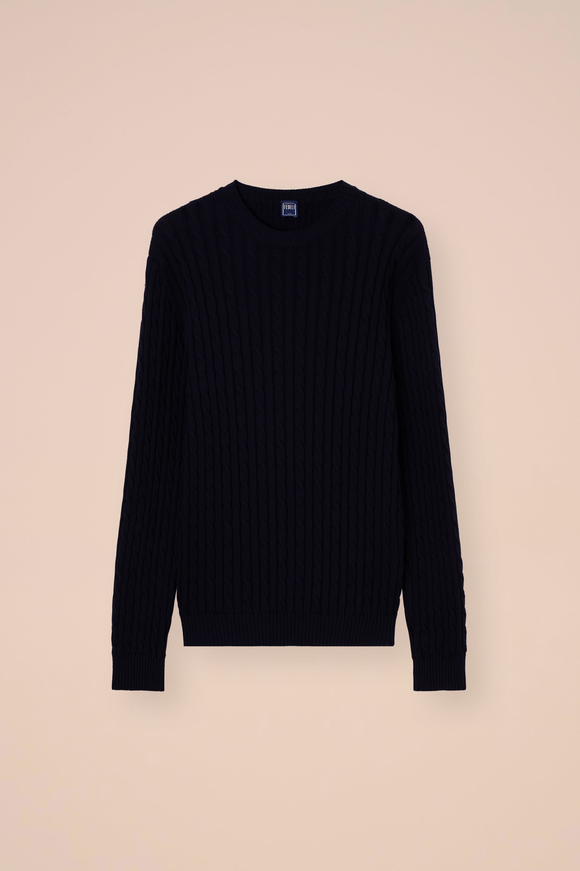 Argentina Luis Giza Organic Cotton Crewneck - MIDNIGHTBLUE