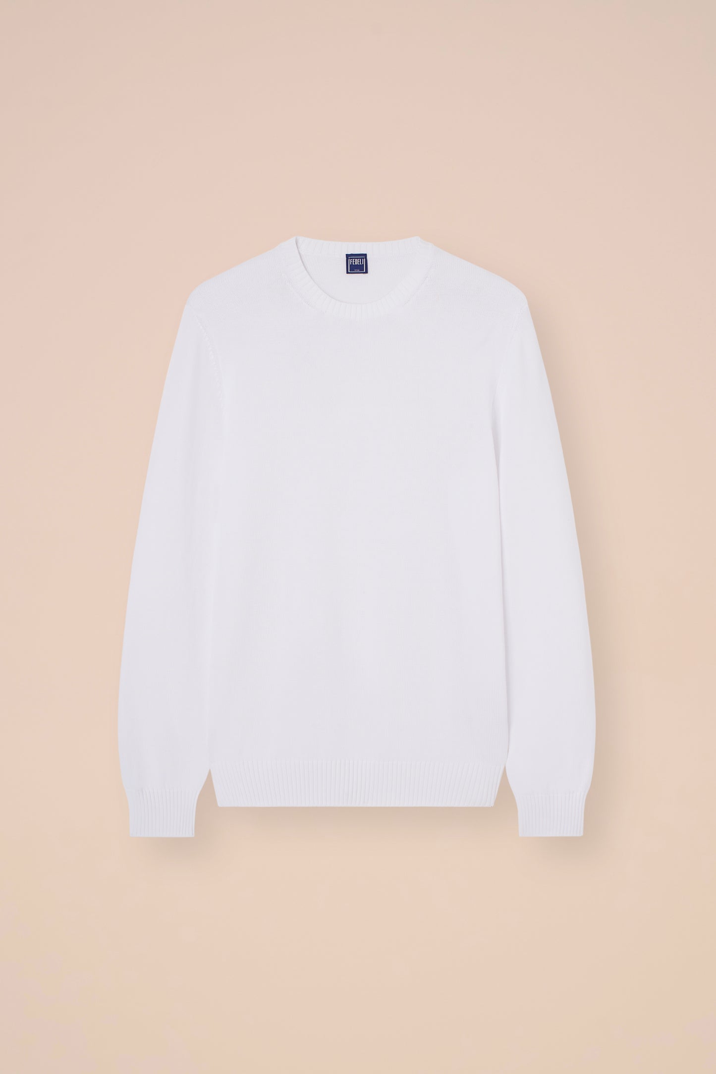 Argentina 8 maglia girocollo in cotone organico Giza - MERLOT