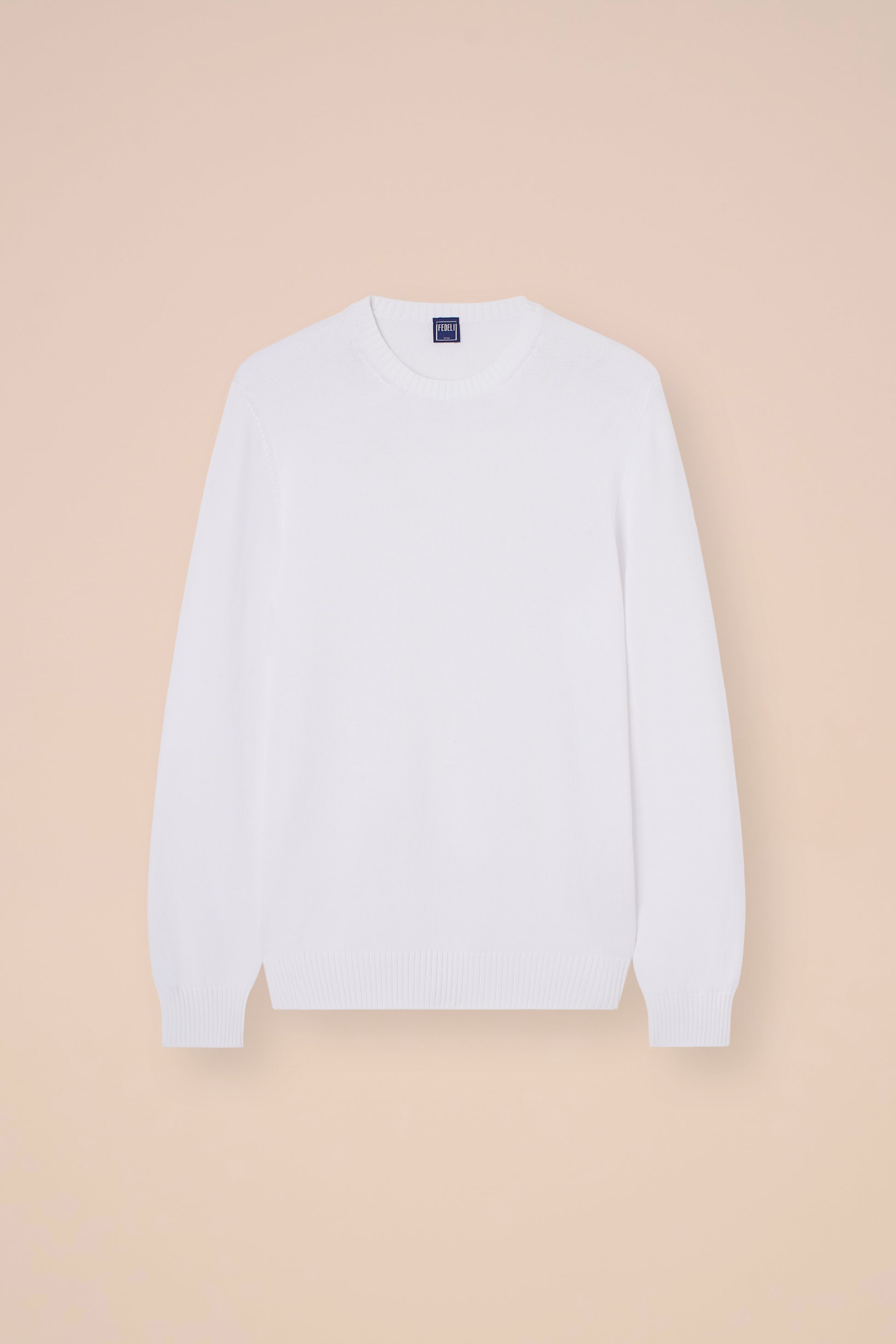 Argentina 8 maglia girocollo in cotone organico Giza - MERLOT