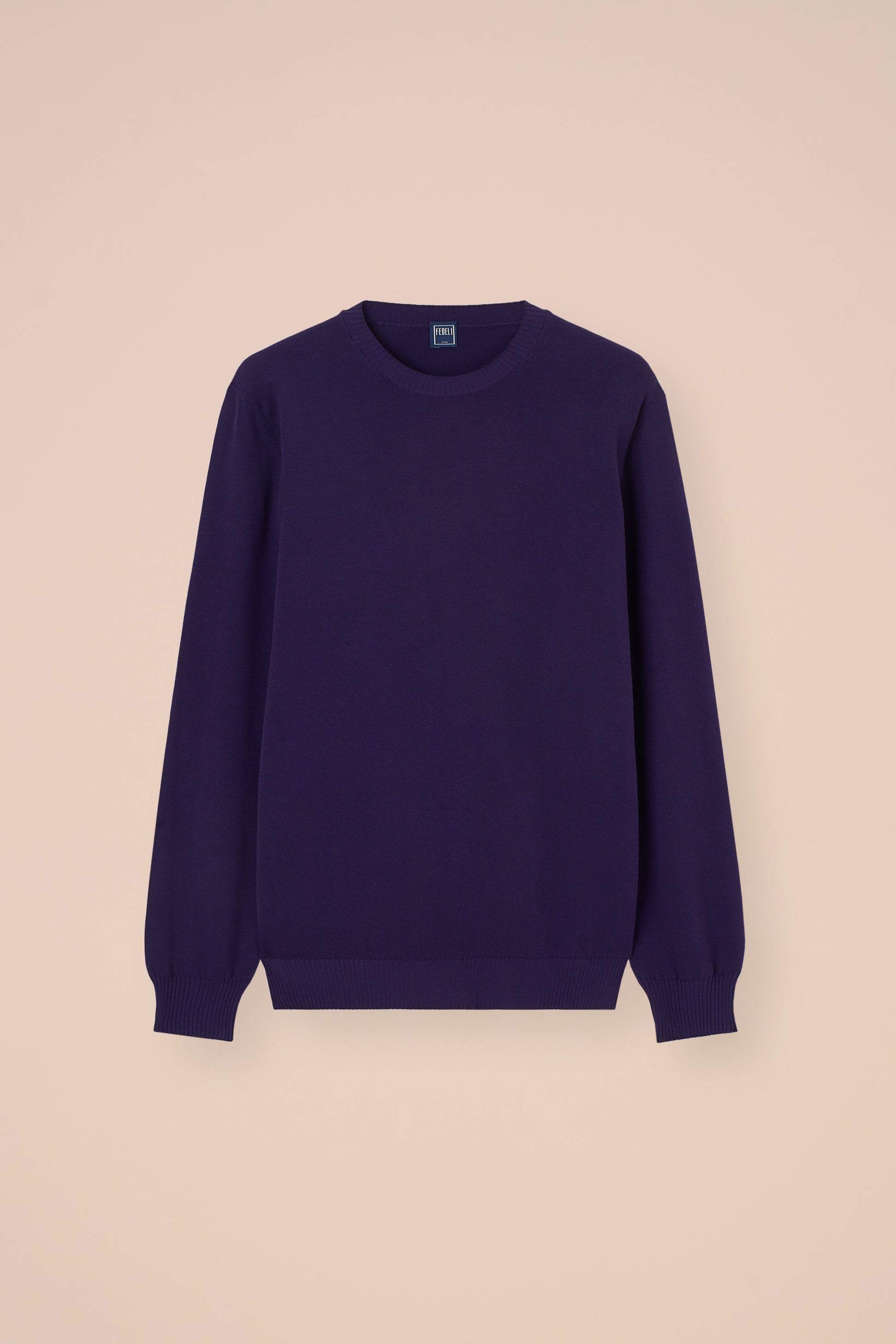 Argentina 12 Giza Organic Cotton Crewneck - LIGHTCYAN