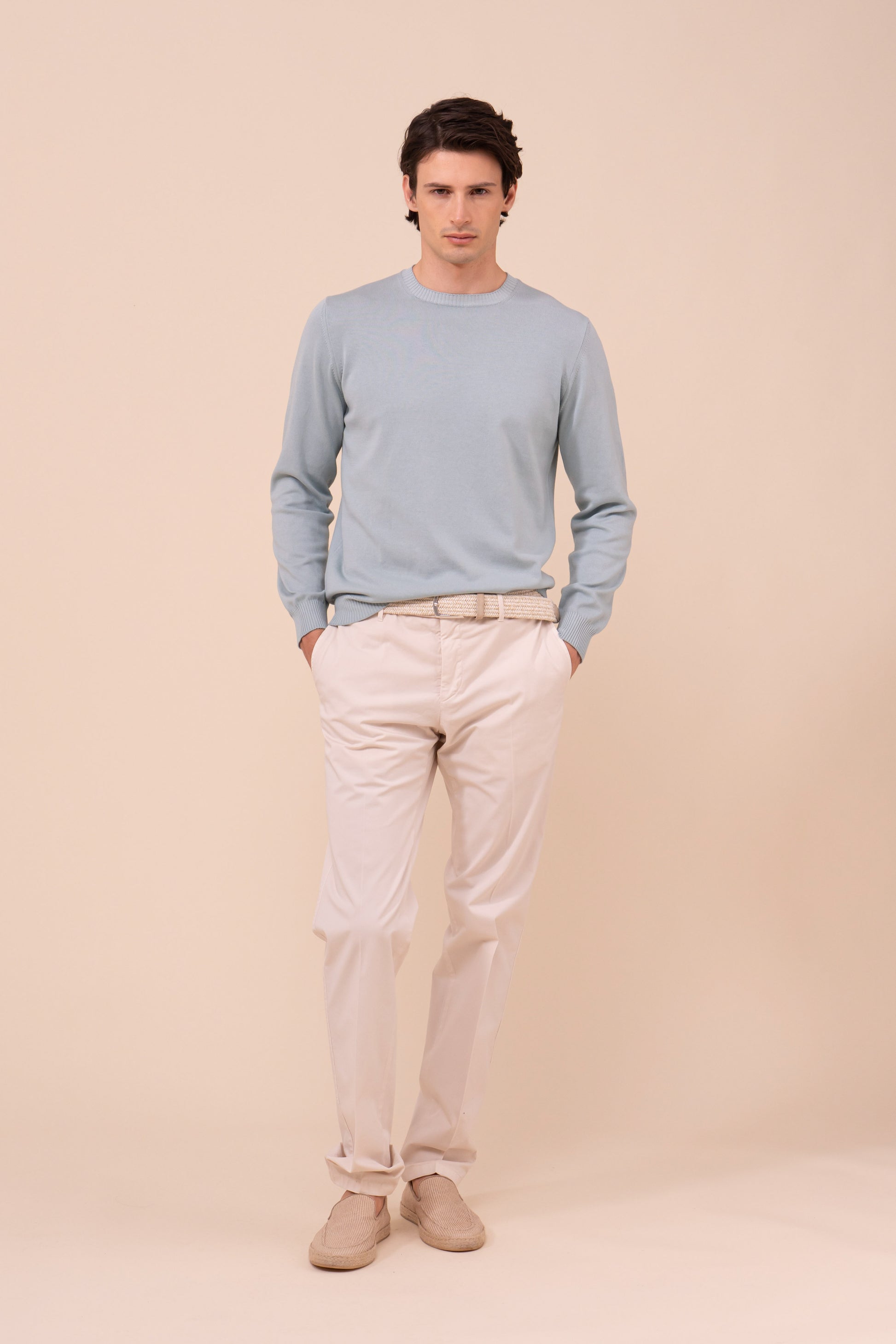 Argentina 12 Giza Organic Cotton Crewneck - DARKLAVENDER