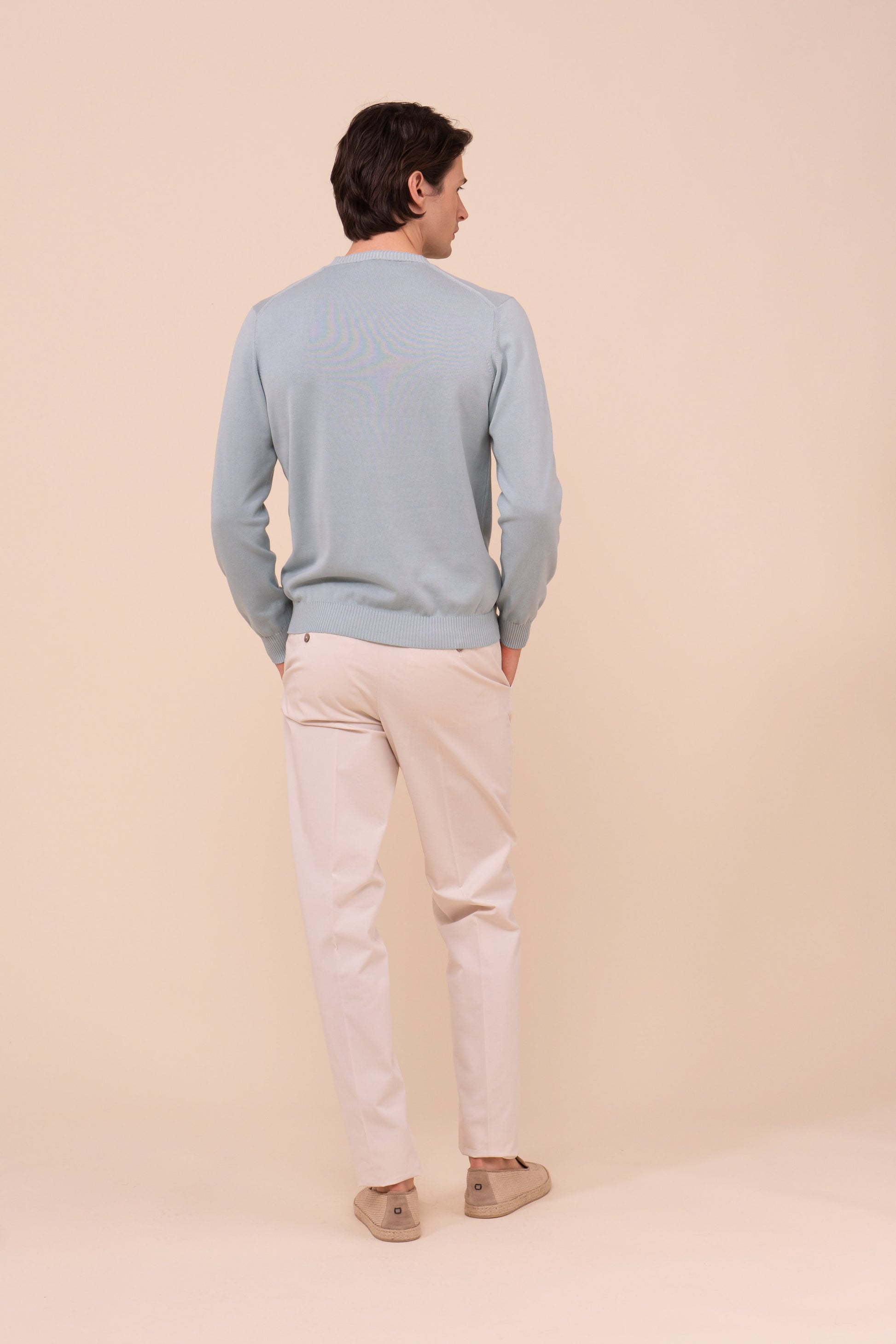 Argentina 12 Giza Organic Cotton Crewneck - DARKLAVENDER