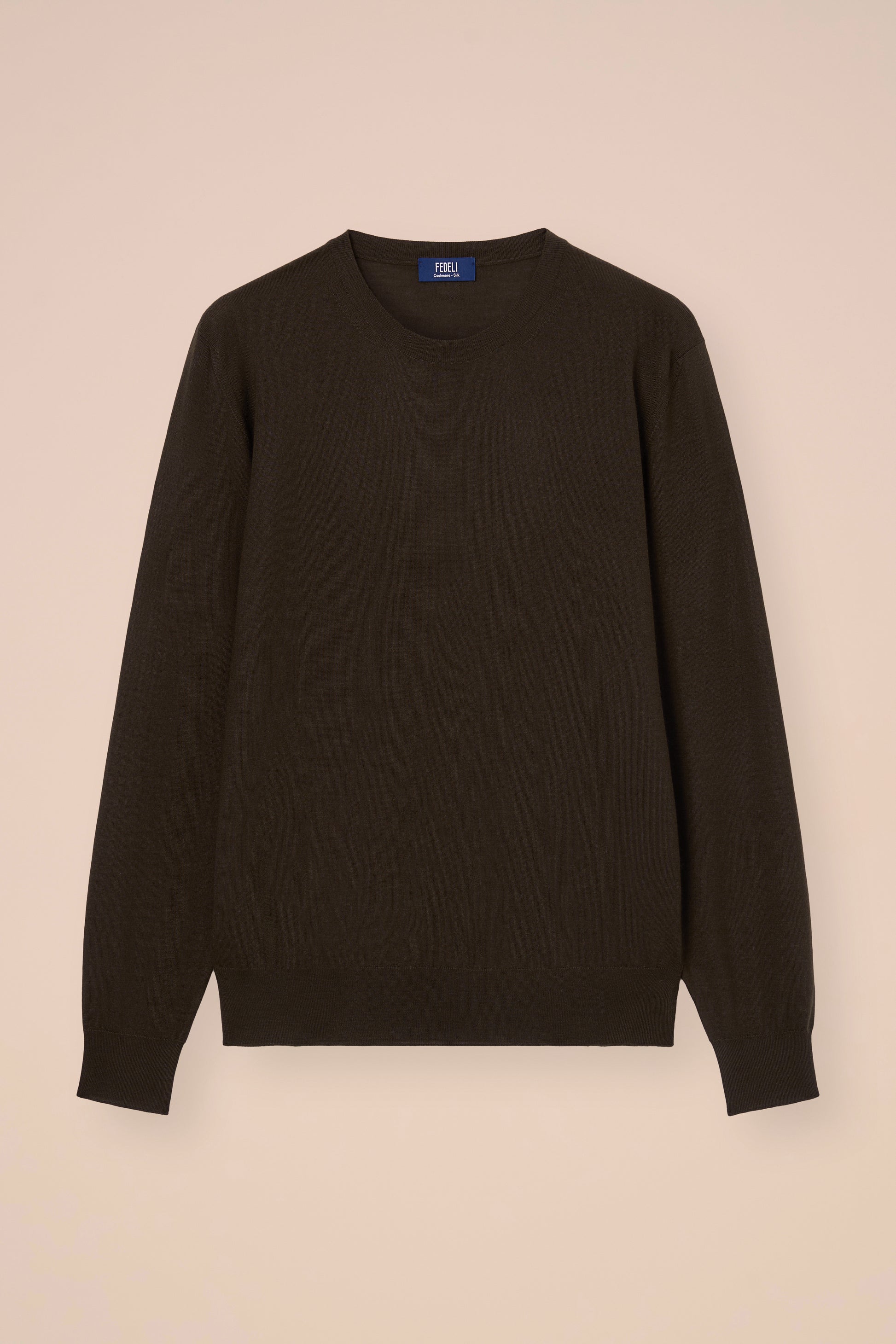 Argentina girocollo in cashmere e seta  - DENIM