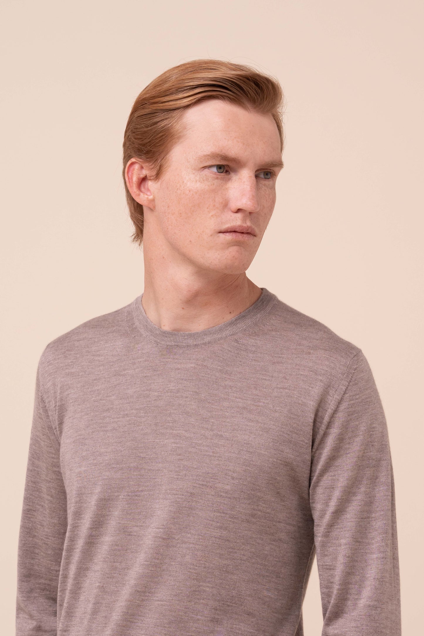 Argentina Cashmere Silk Crewneck - ROPEMELANGE