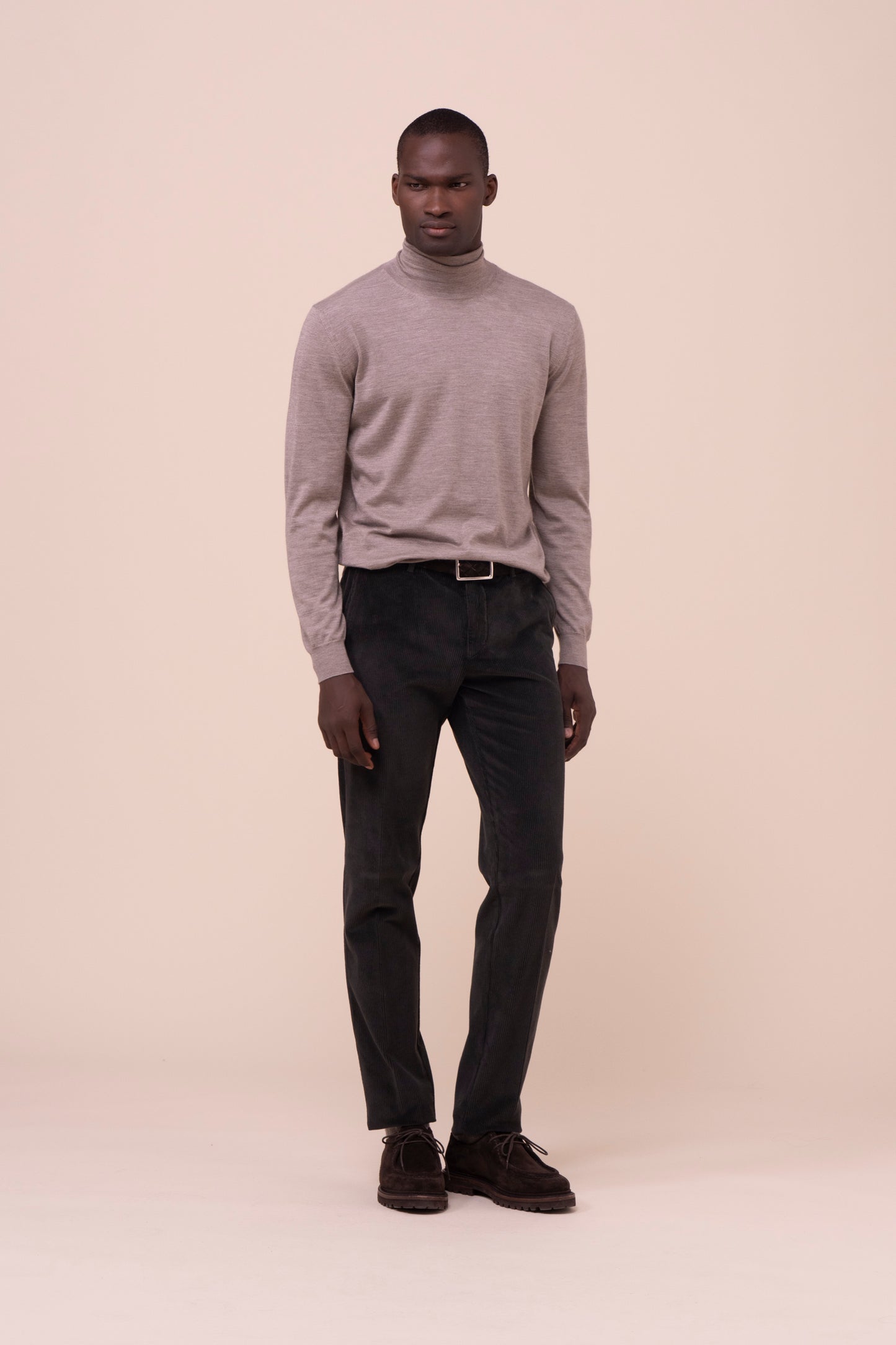 Derby dolcevita in cashmere e seta - ROPEMELANGE