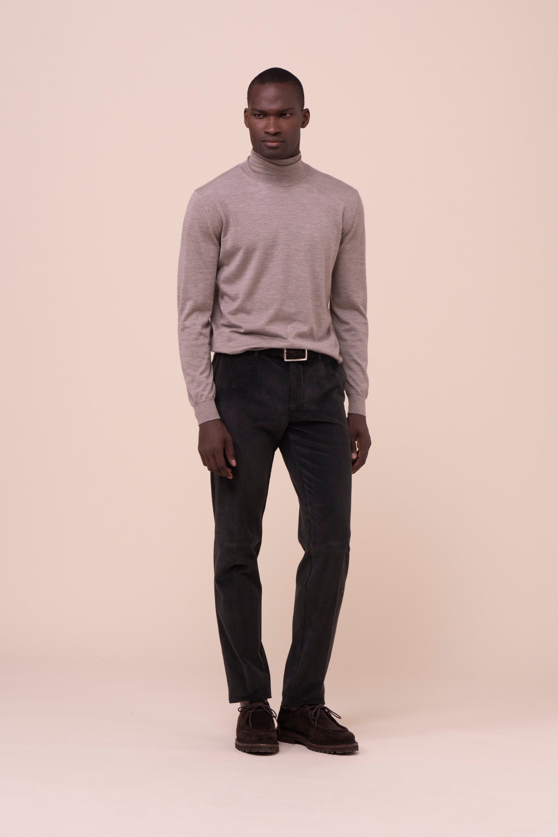 Derby dolcevita in cashmere e seta - ROPEMELANGE