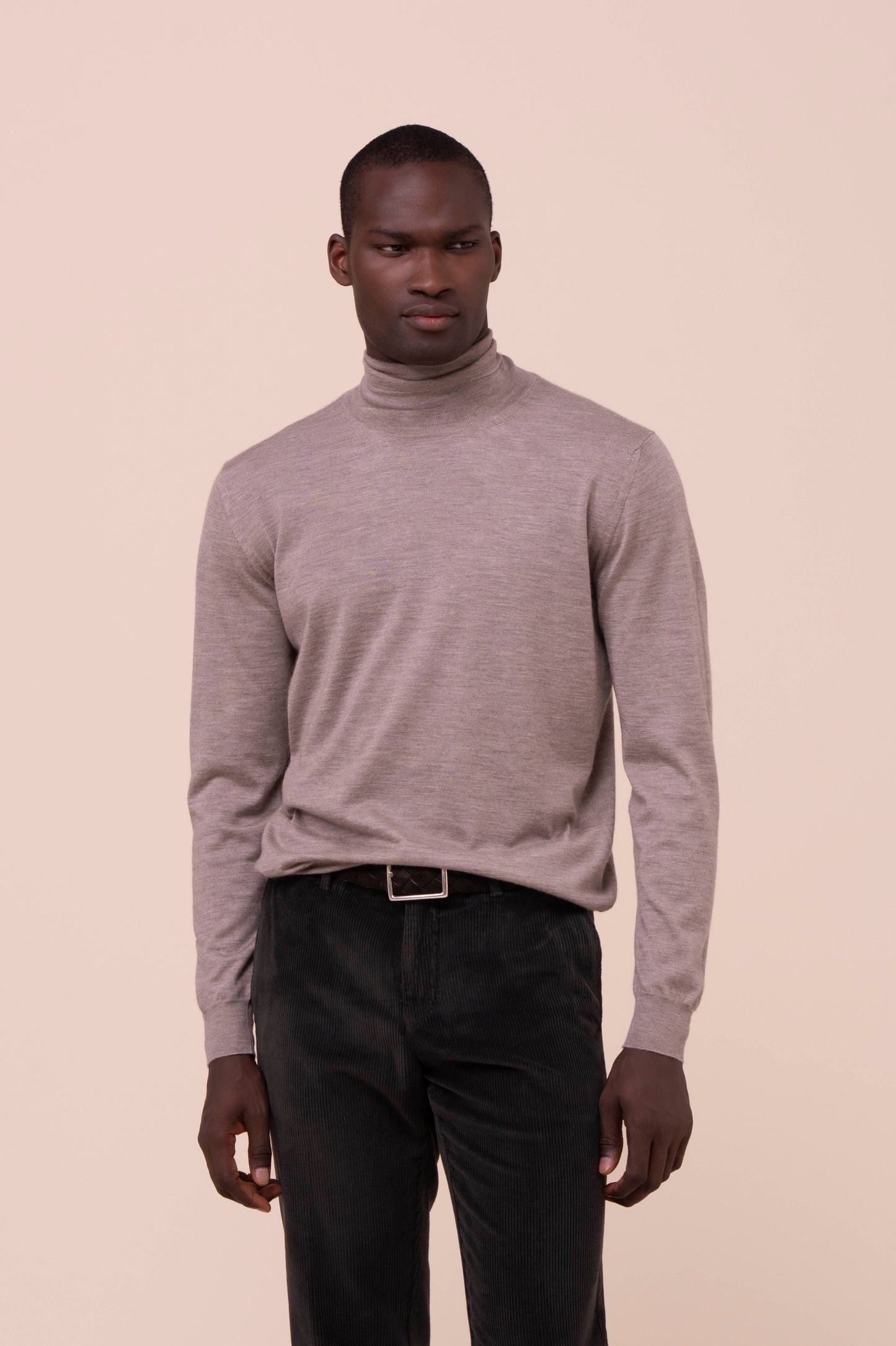 Derby dolcevita in cashmere e seta - ROPEMELANGE