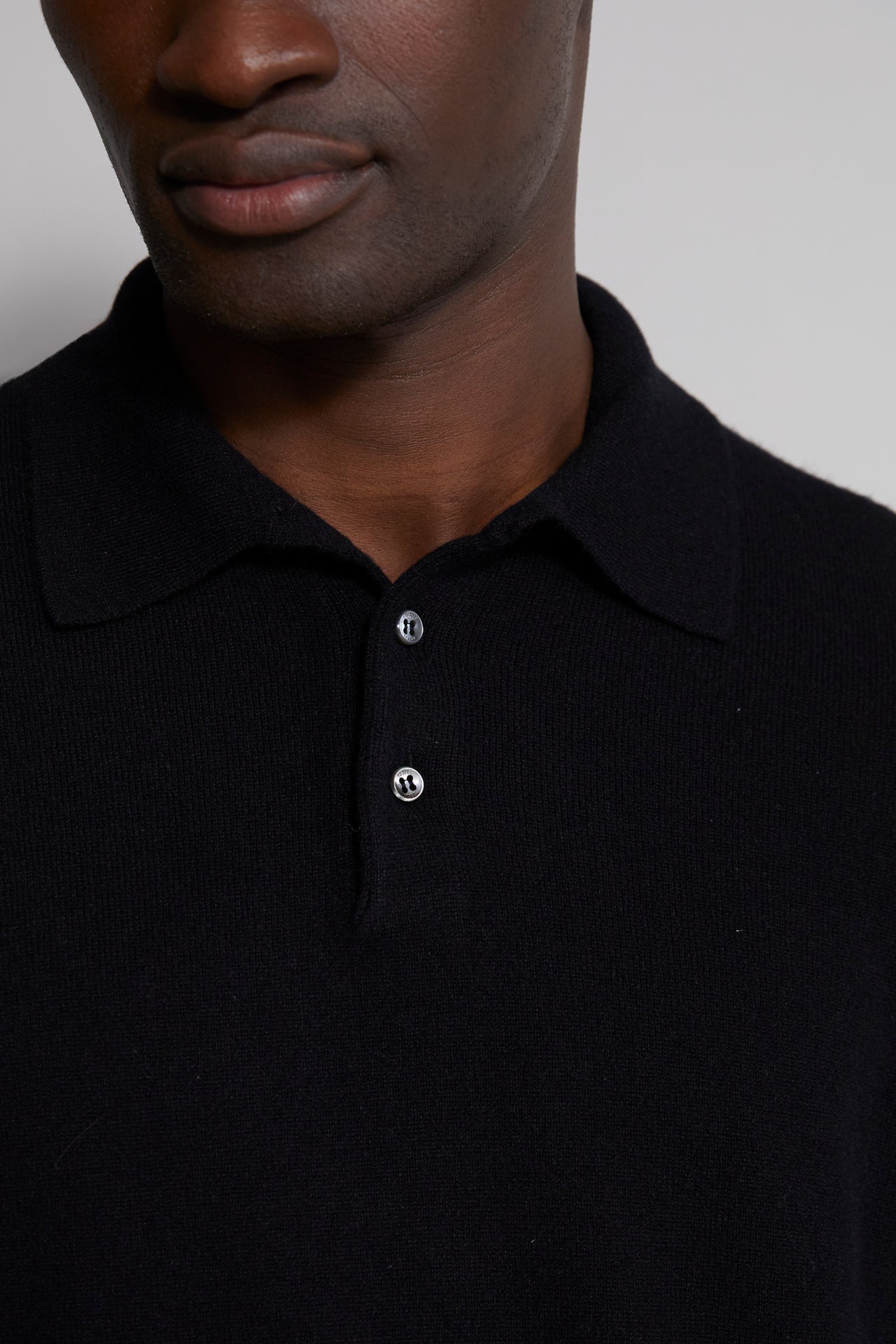Sportman:  the knitted polo in cashmere