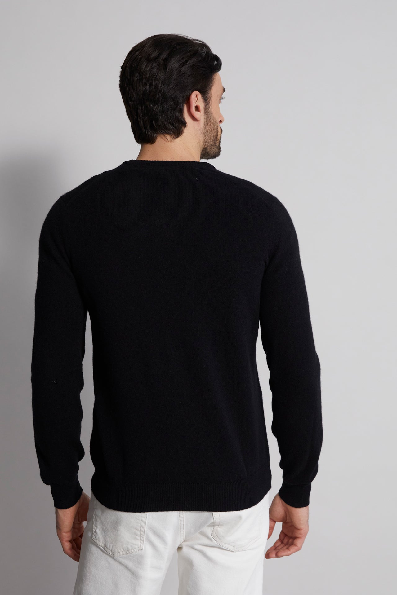 Men s Knitted Cashmere Pullover Iconic Fedeli