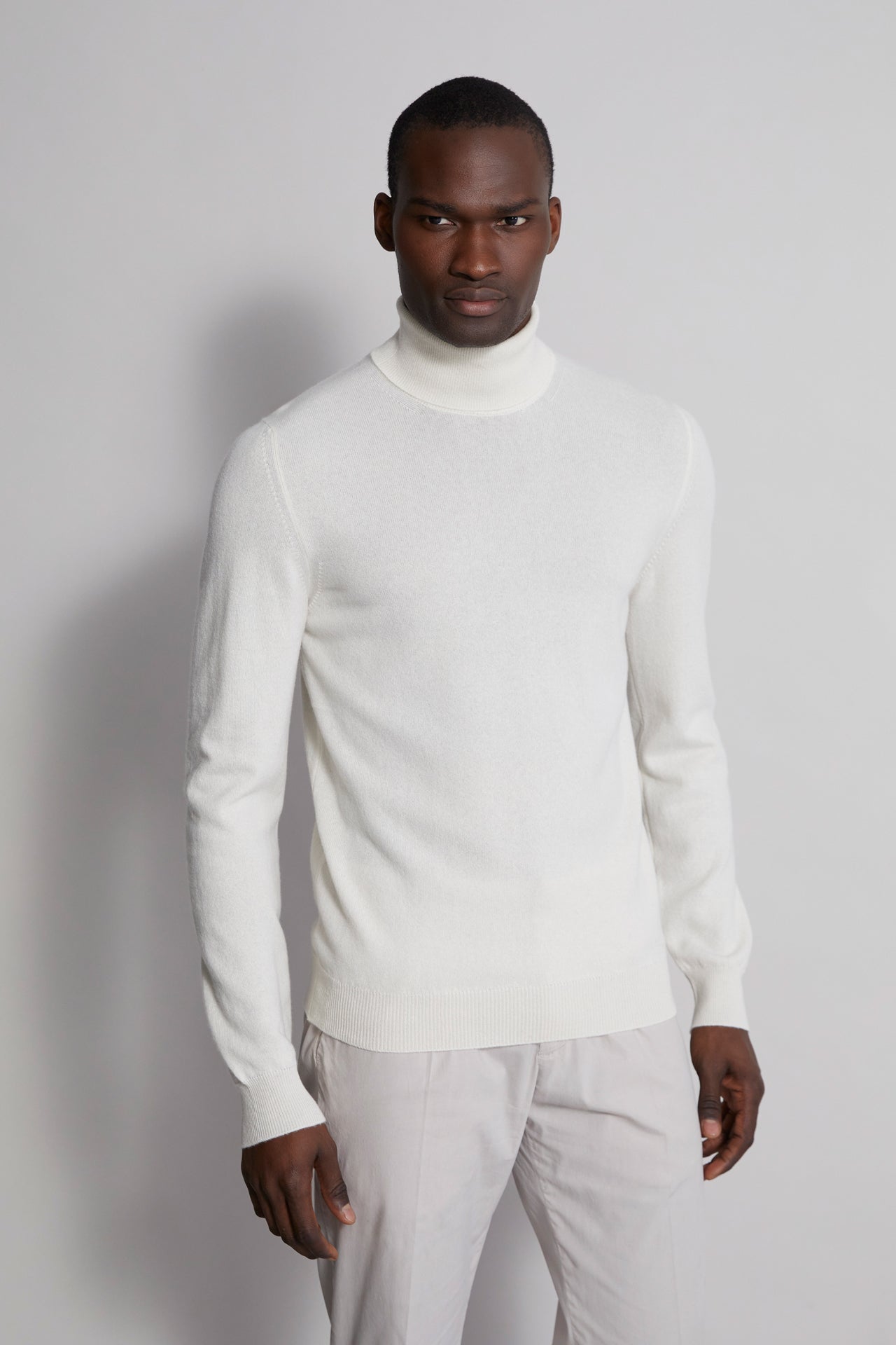 Derby cashmere turtleneck in iconic colors