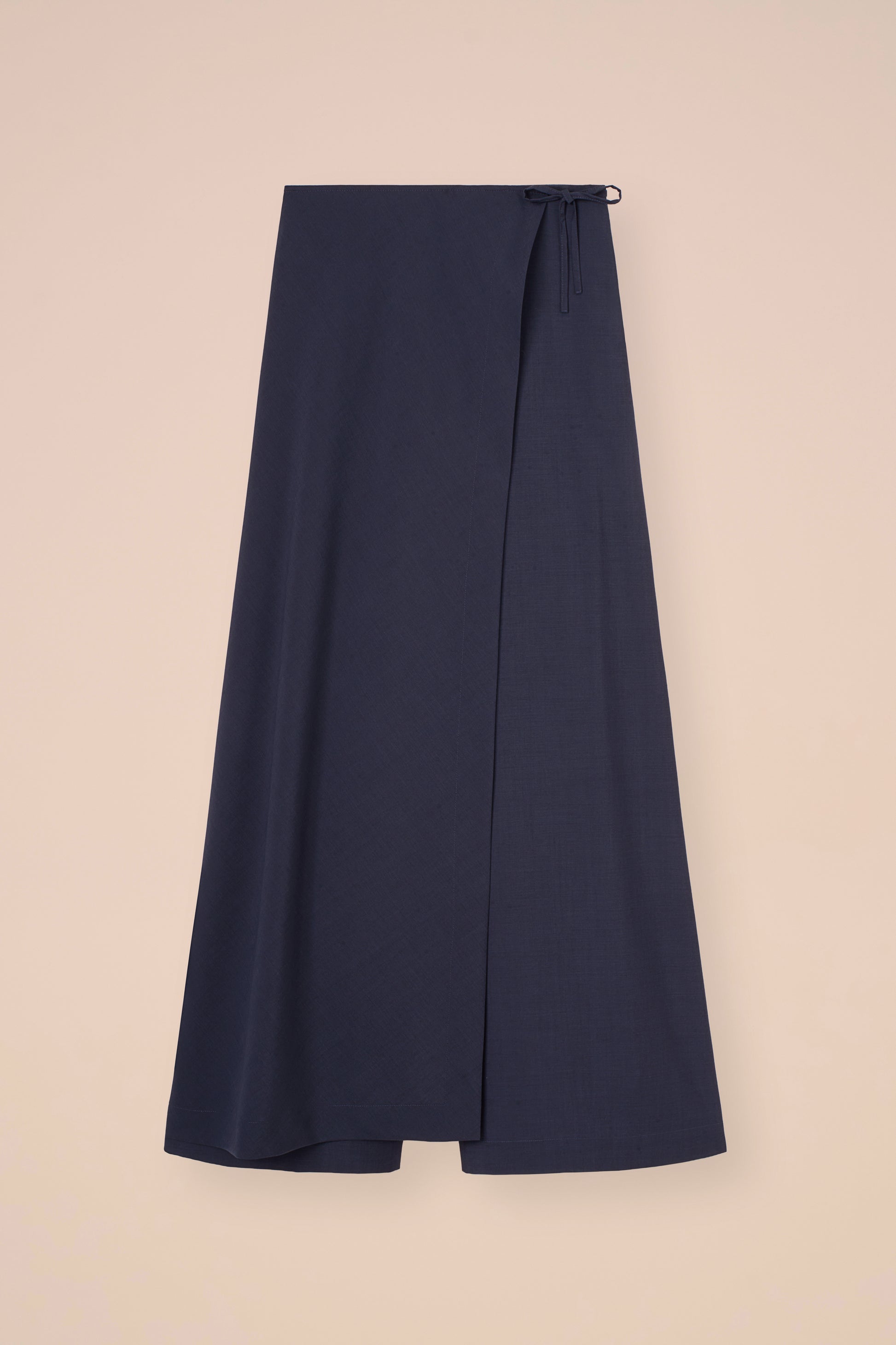 Catalina pantaloni ampi in fresco lana - MIDNIGHTBLUE