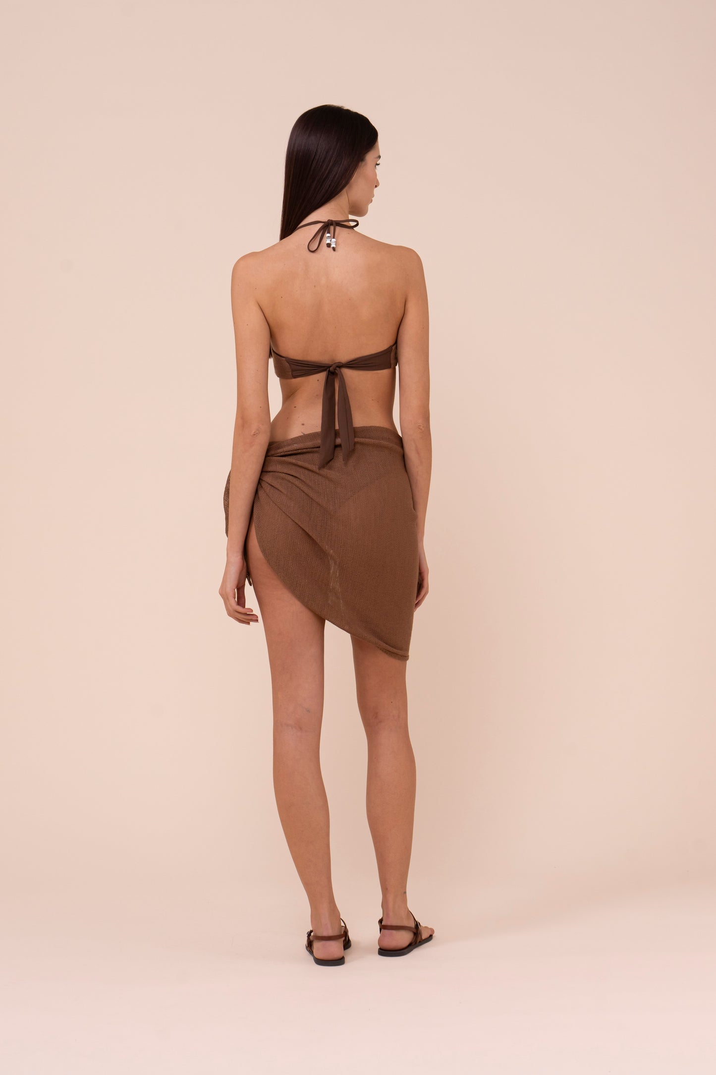 Spotorno pareo in maglia Ebulis - SIENNA