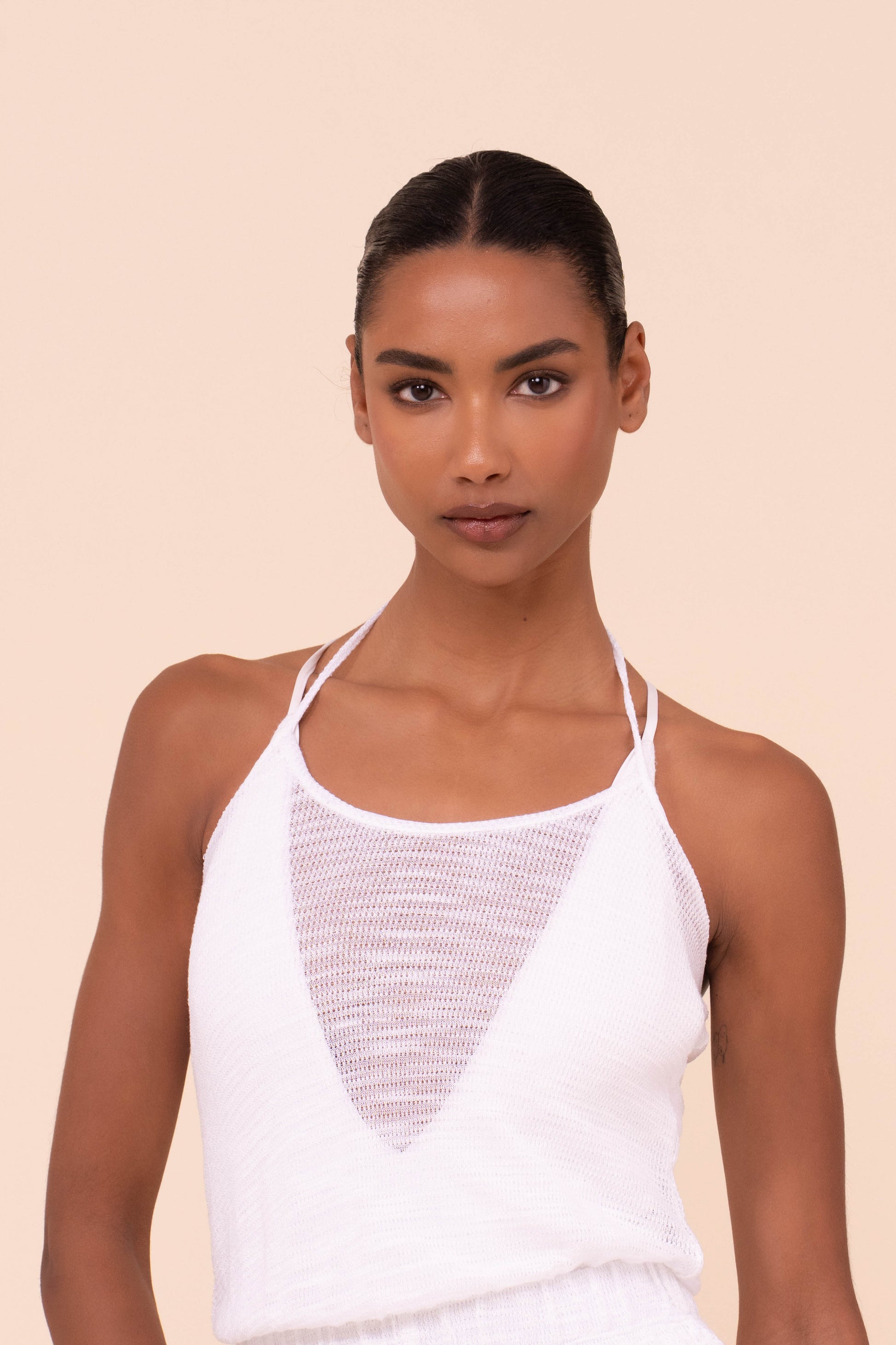 Ischia tutina in maglia Ebulis - WHITE