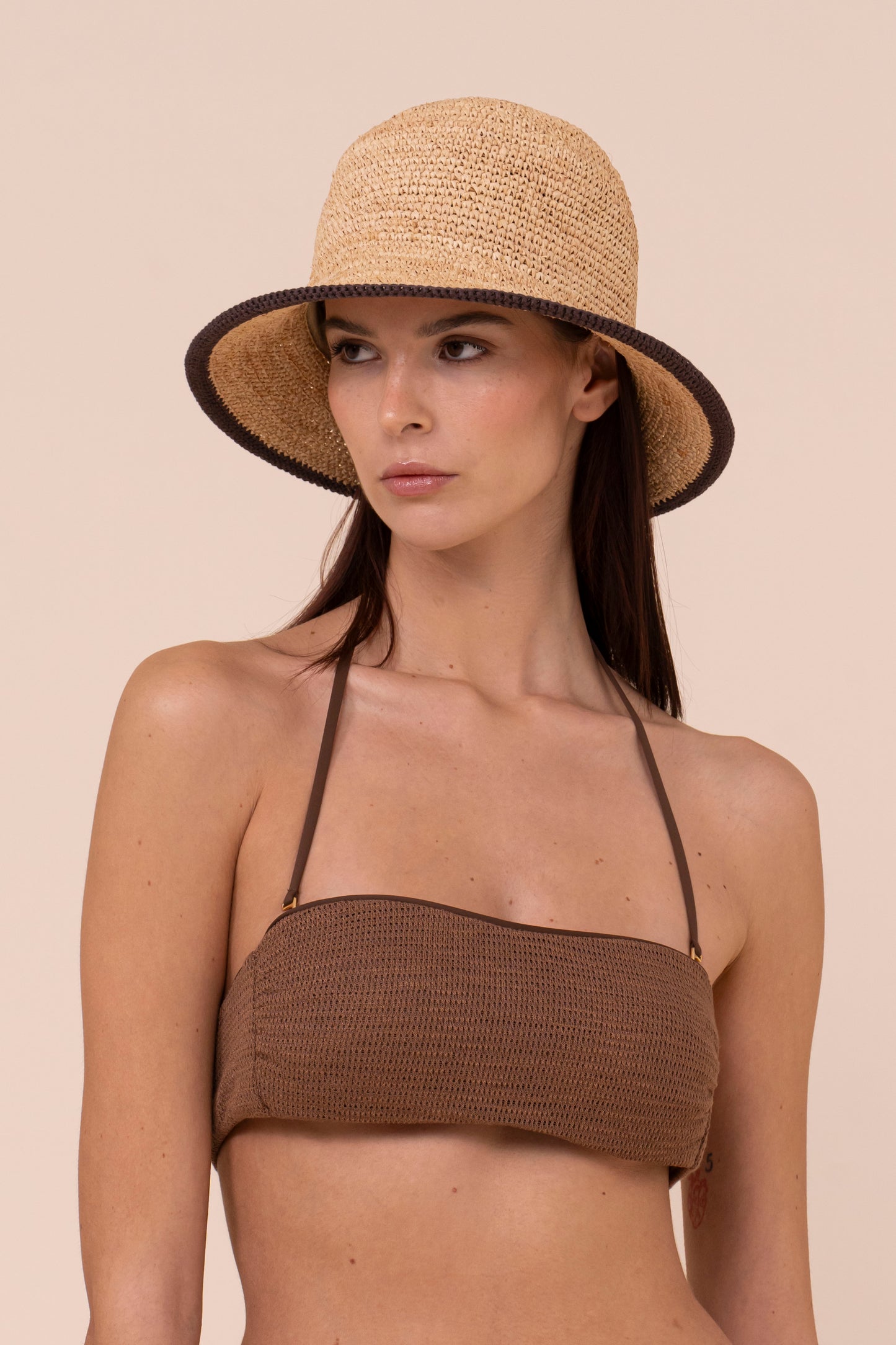 Antelope bikini a fascia in maglia Ebulis - SIENNA