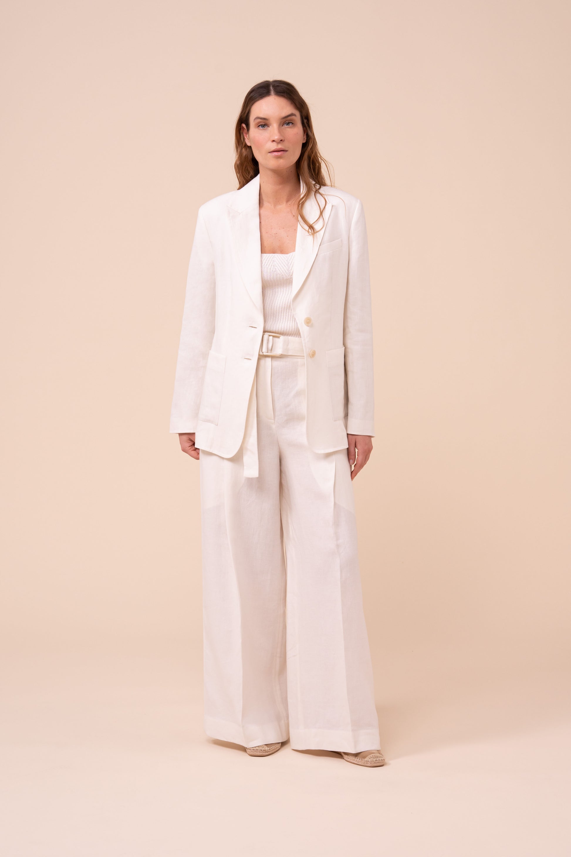 Manolo blazer in lino - ICE