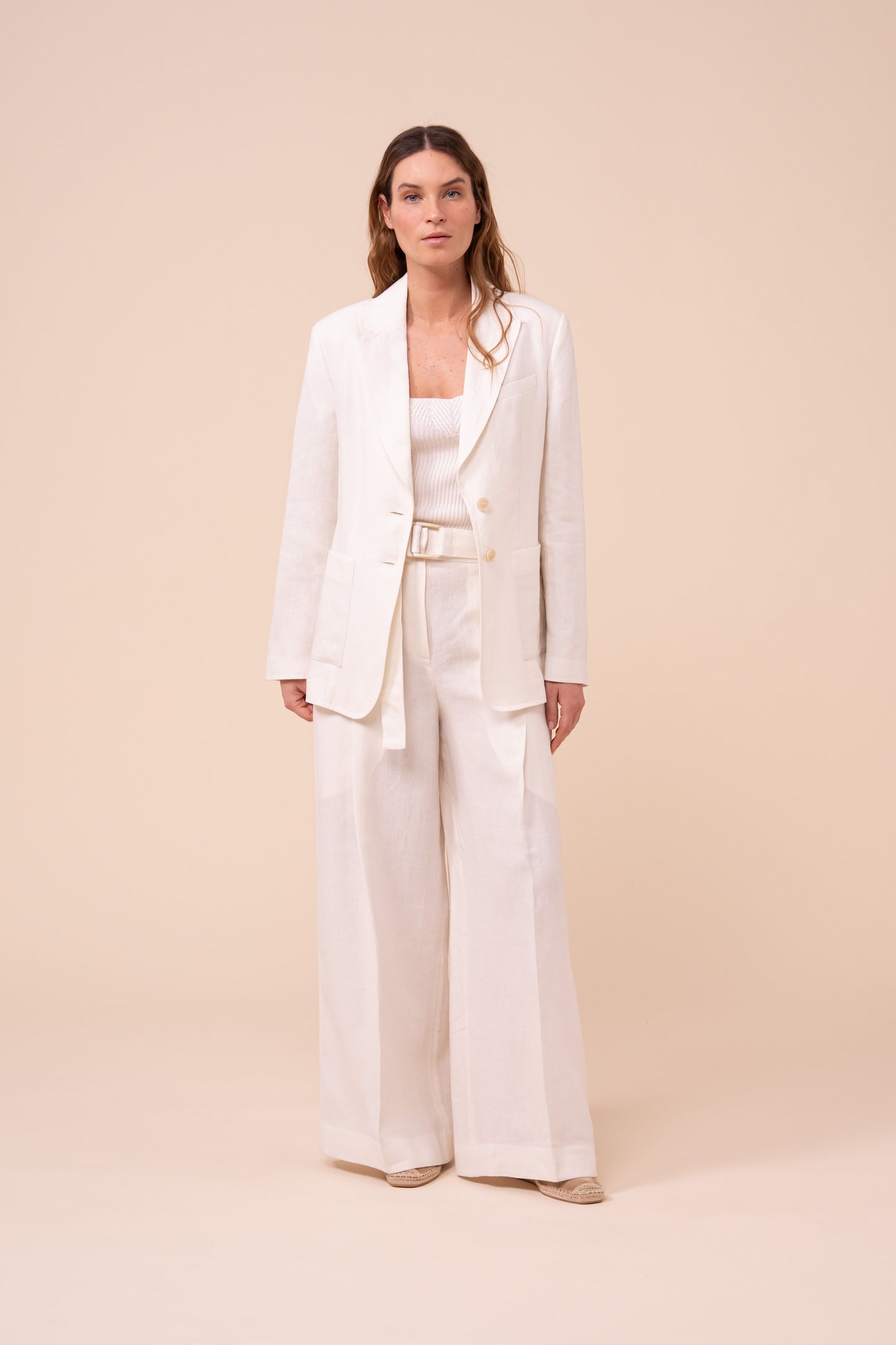 Manolo blazer in lino - ICE