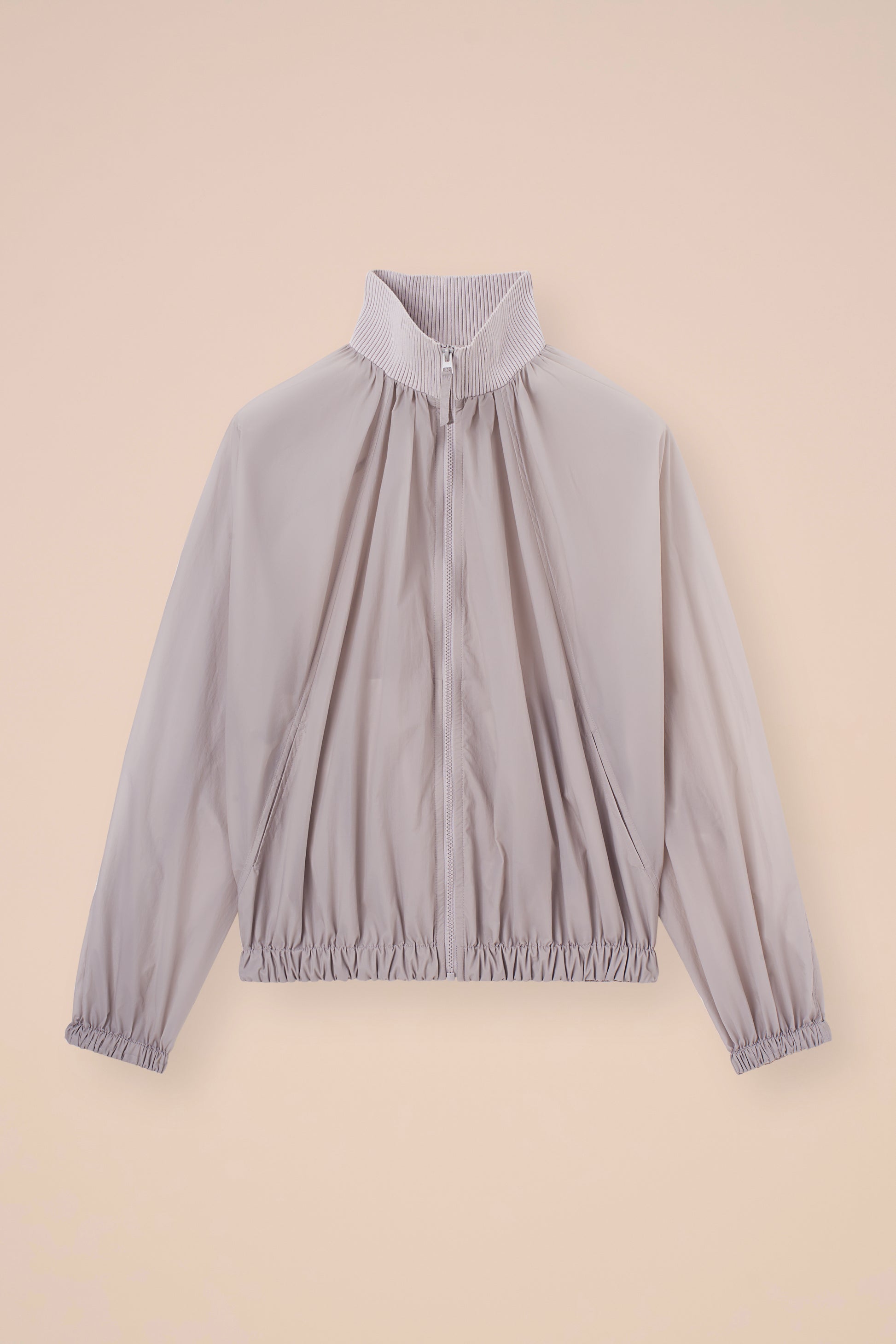 Barocco Ultra-Light Technical Bomber Jacket - WHITESMOKE