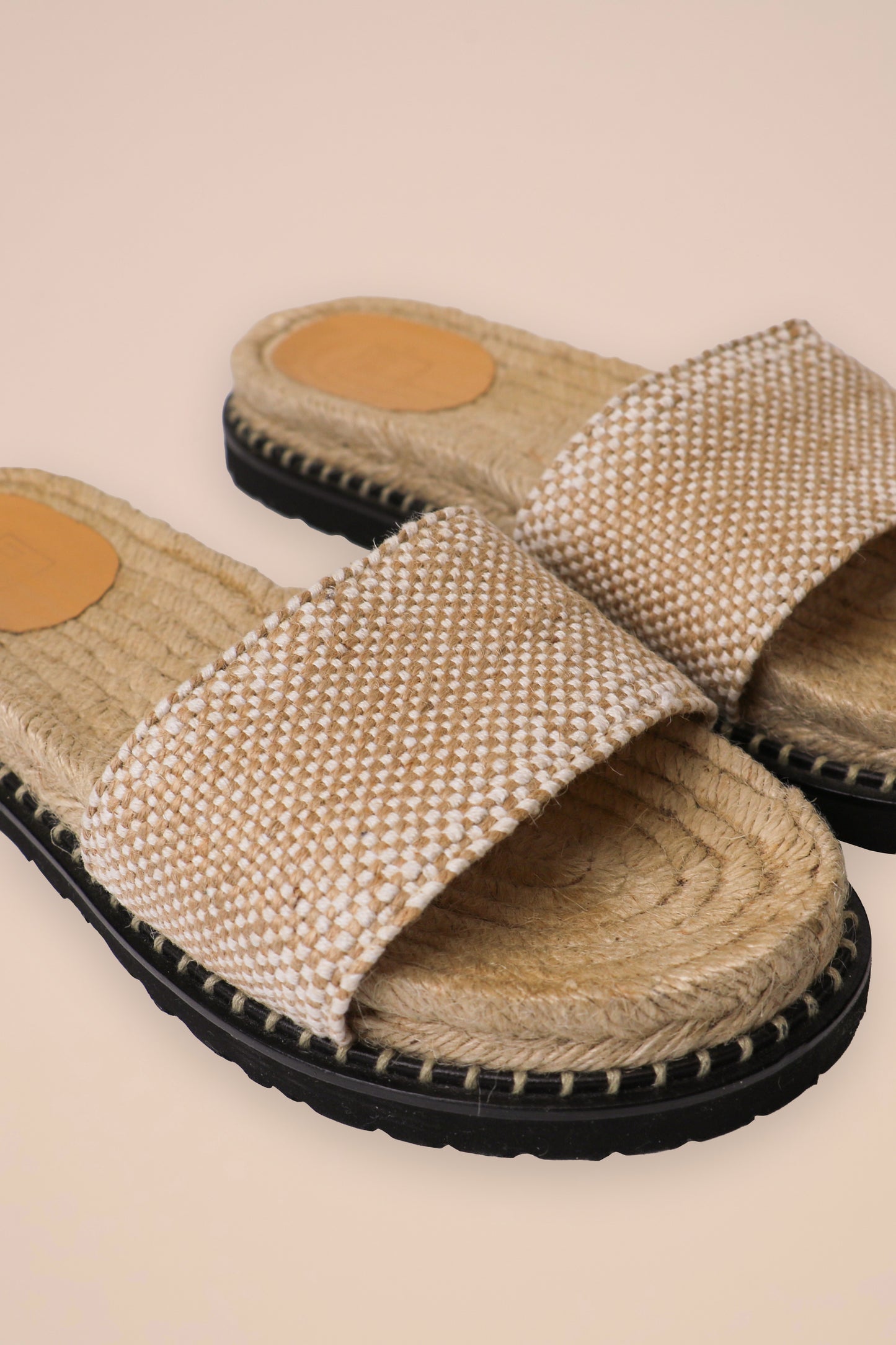 Tabata sandali in rafia - WHEAT