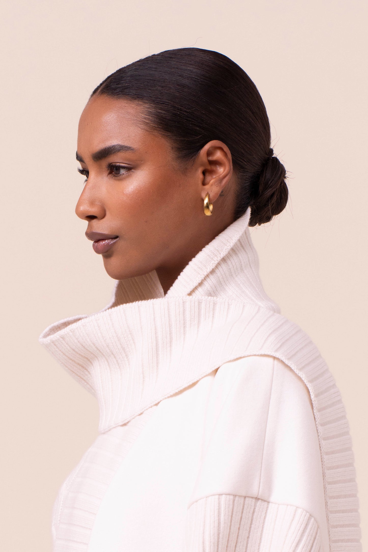 Belen Cashmere Flanel Double Coat - ICE