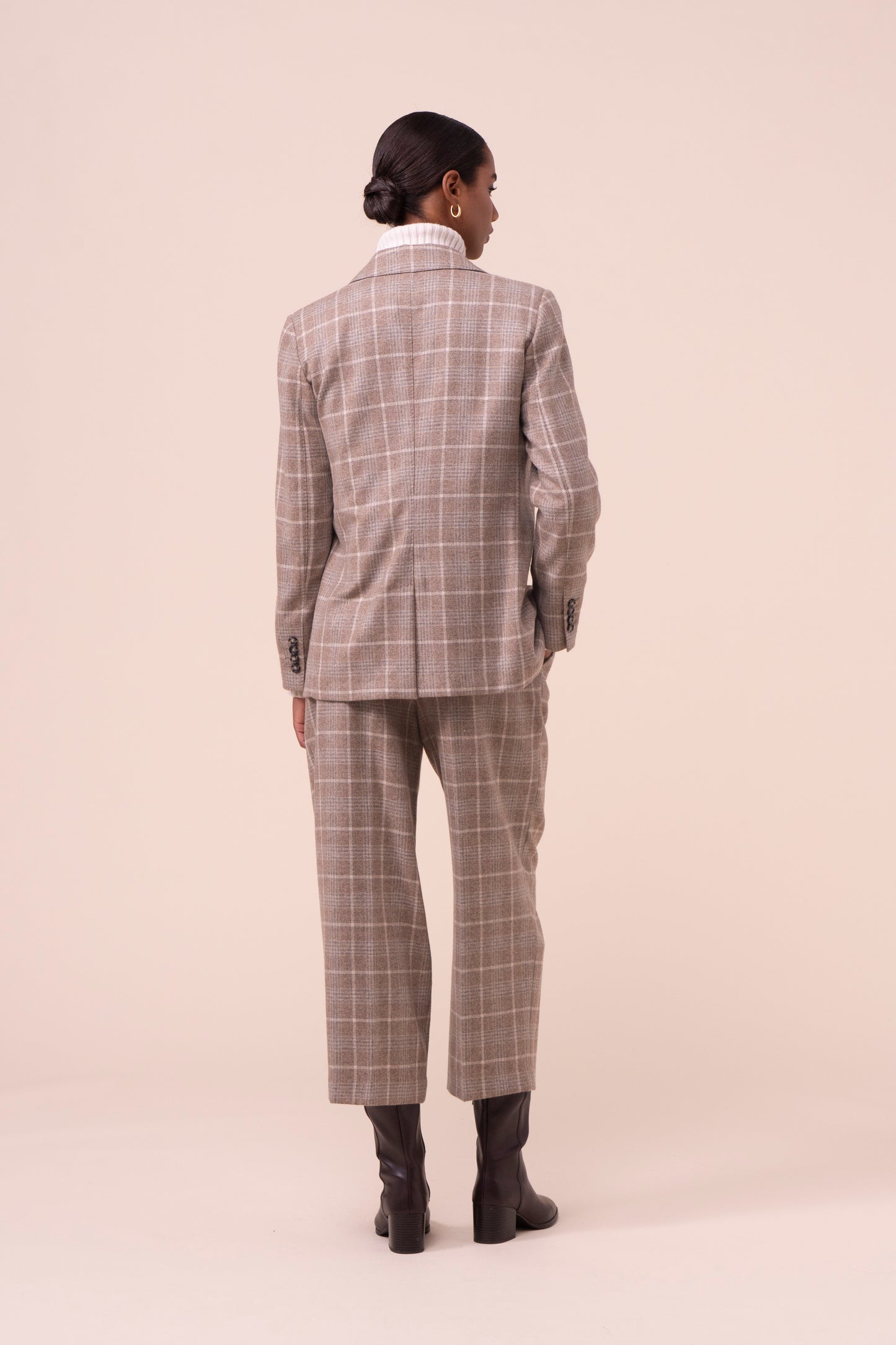 Manolo blazer monopetto in cashmere jack - DUNES