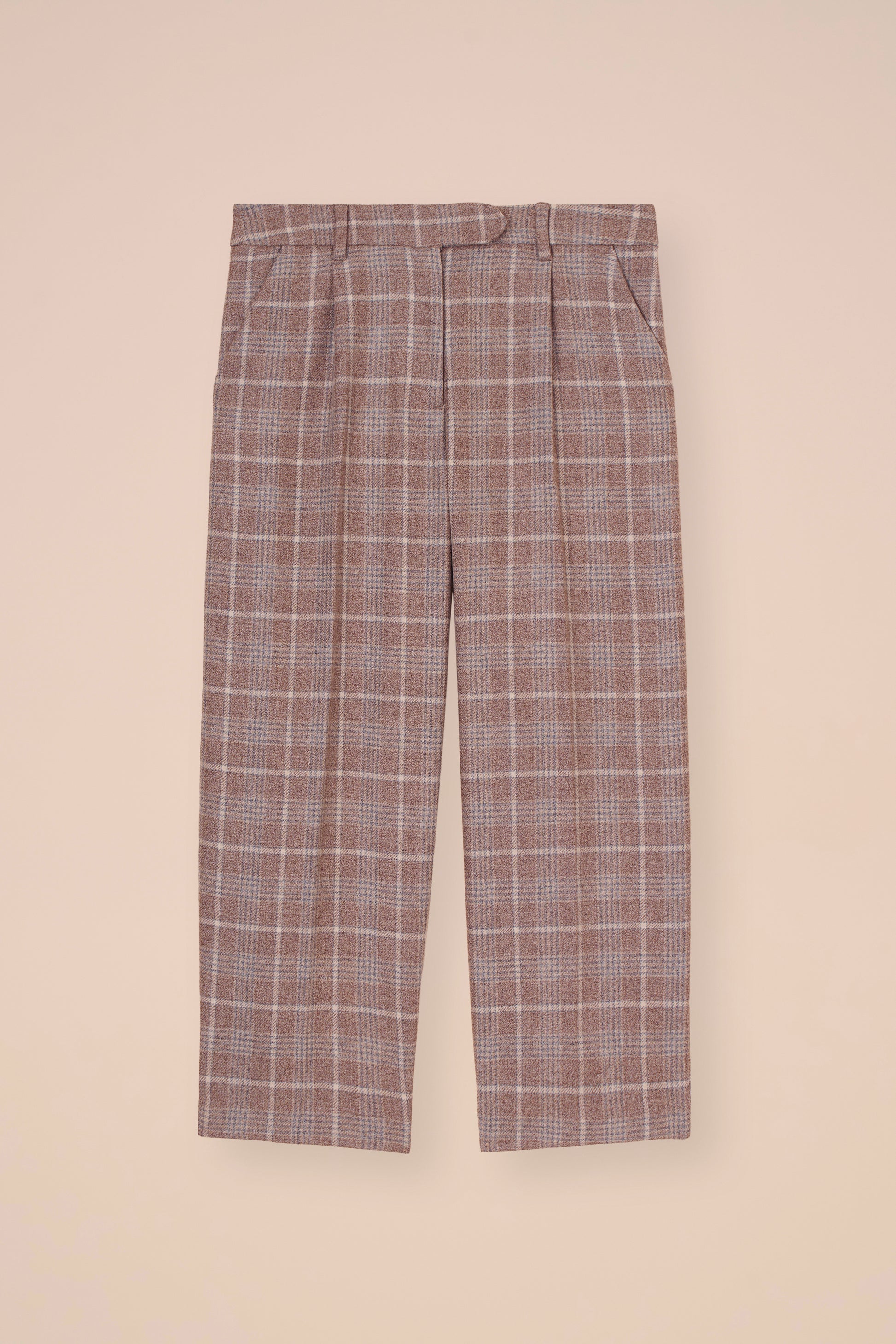 Rosalinda Cashmere Jack Carrot-Fit Pants - DUNES