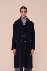 Boemia Wool and Cashmere Double Breasted Coat