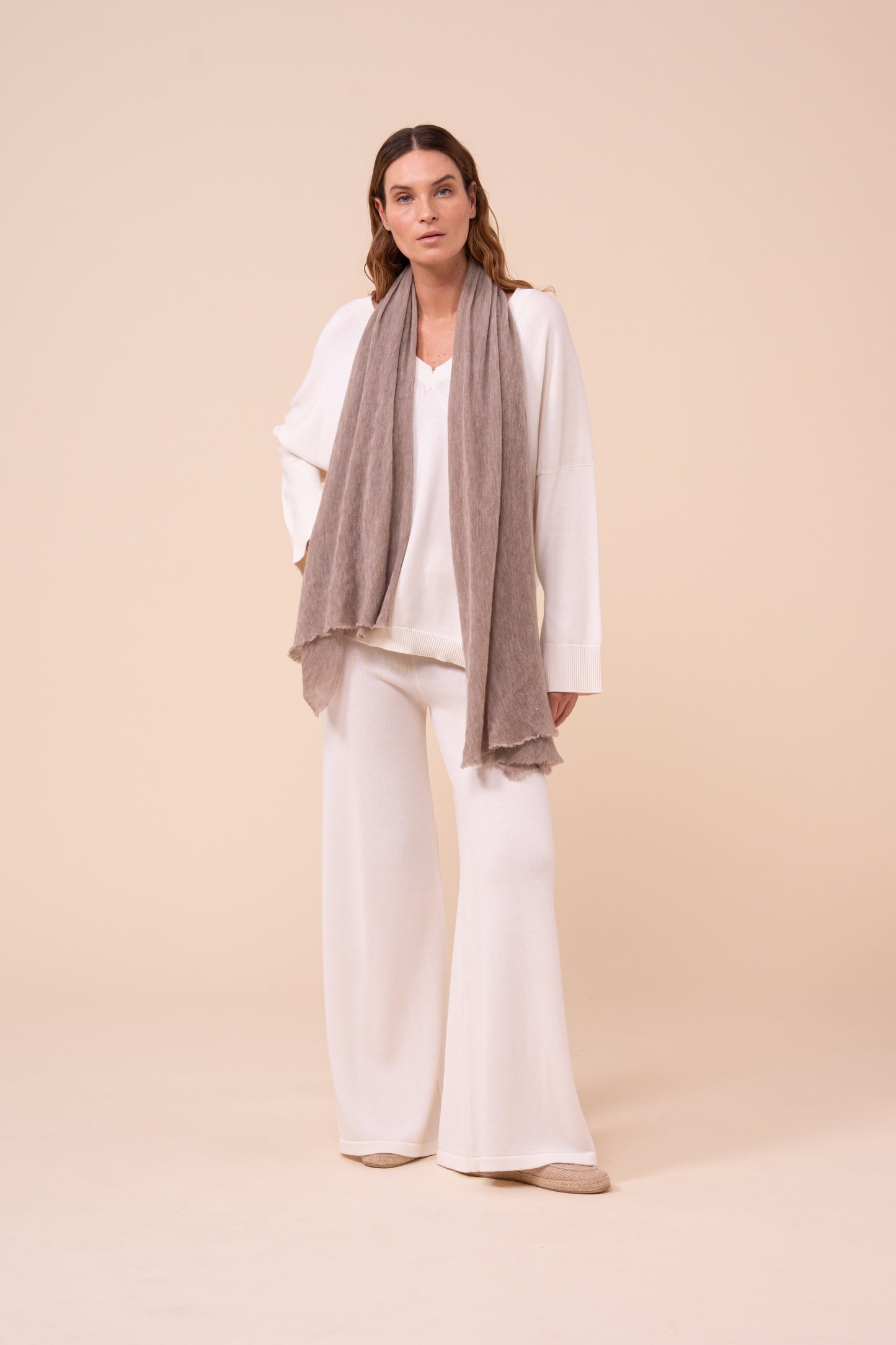 Yeti Cashmere Pashmina - DENIM