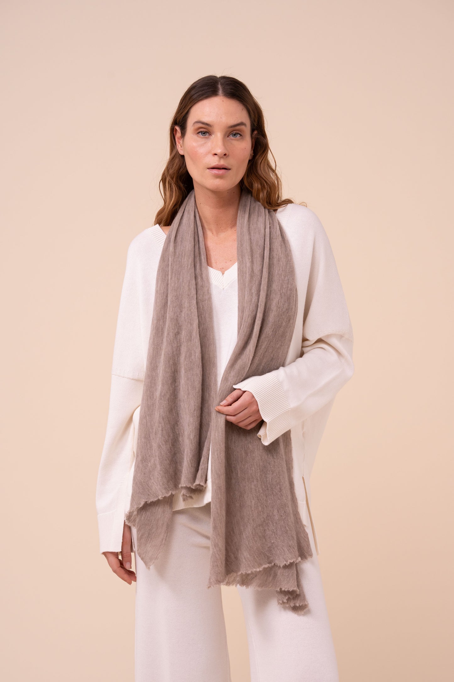 Yeti Cashmere Pashmina - DENIM